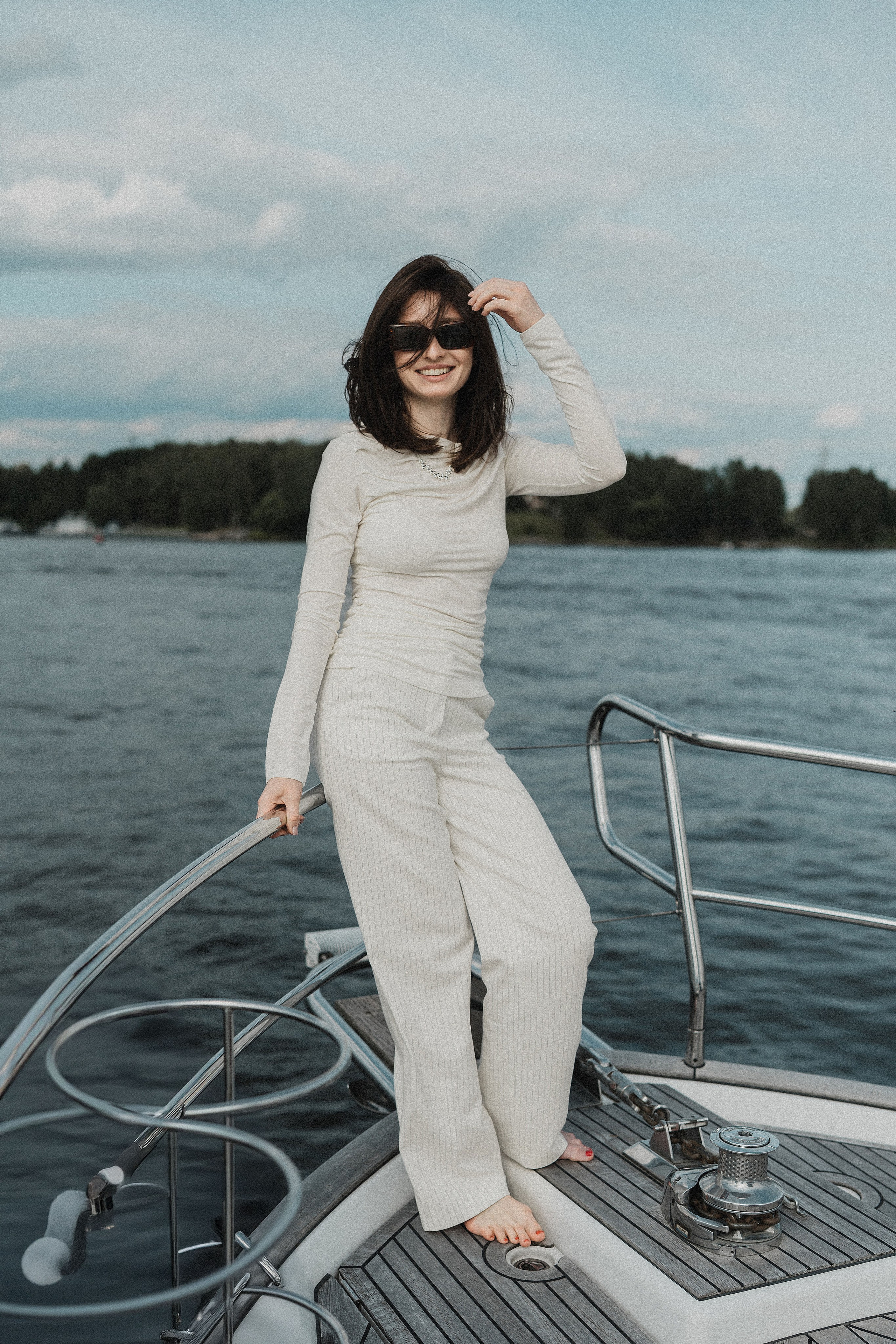 Девичник на яхте. Фотограф в Москве Ангелина Ким