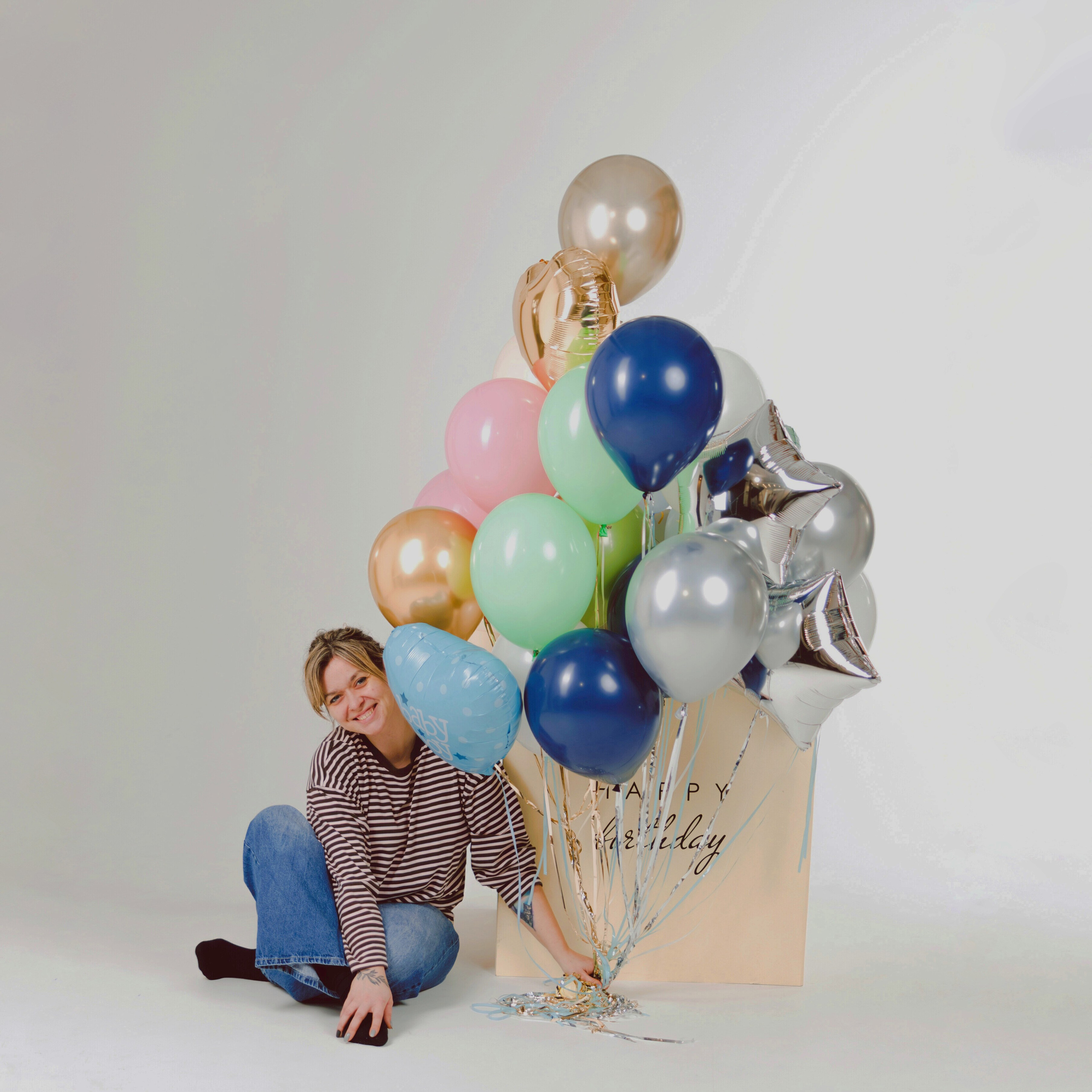 Balloon BOX. Balloons and decorations in Serbia. Delivery 24/7