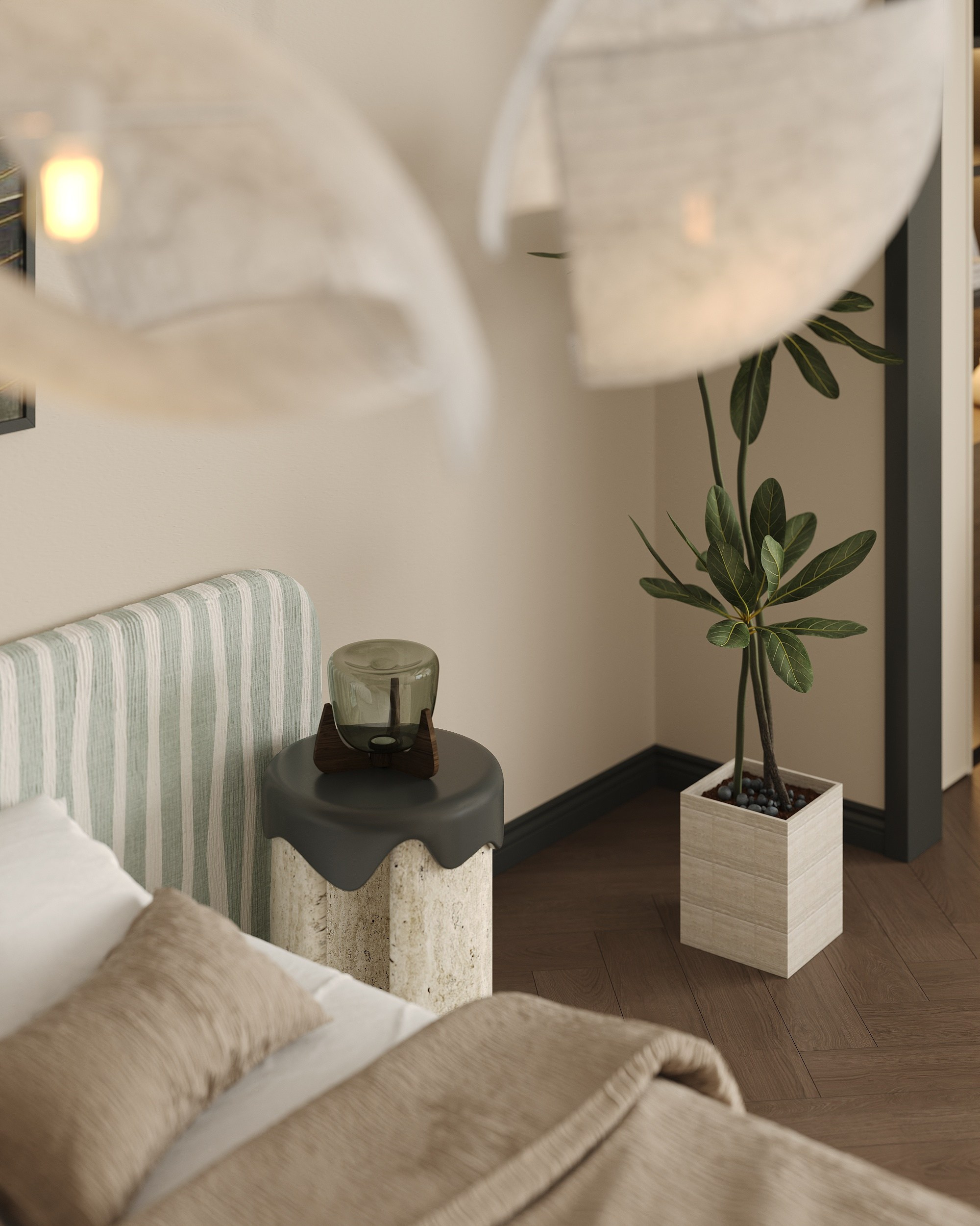 Bedroom /Madrid/Spain. Solovets visualization