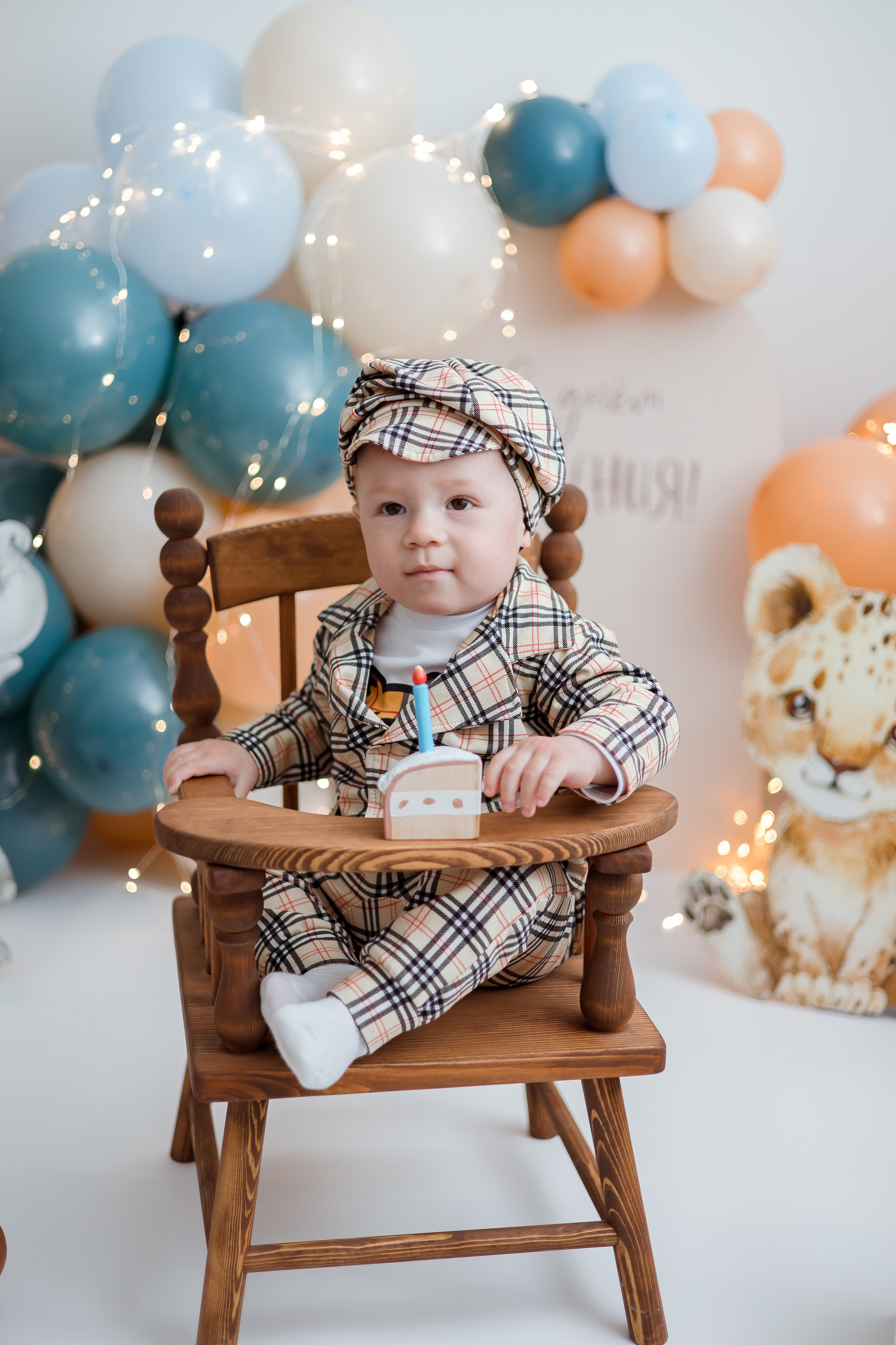 Марк, 1 годик. Семейный и детский фотограф в Железногорске Саламахо Ольга