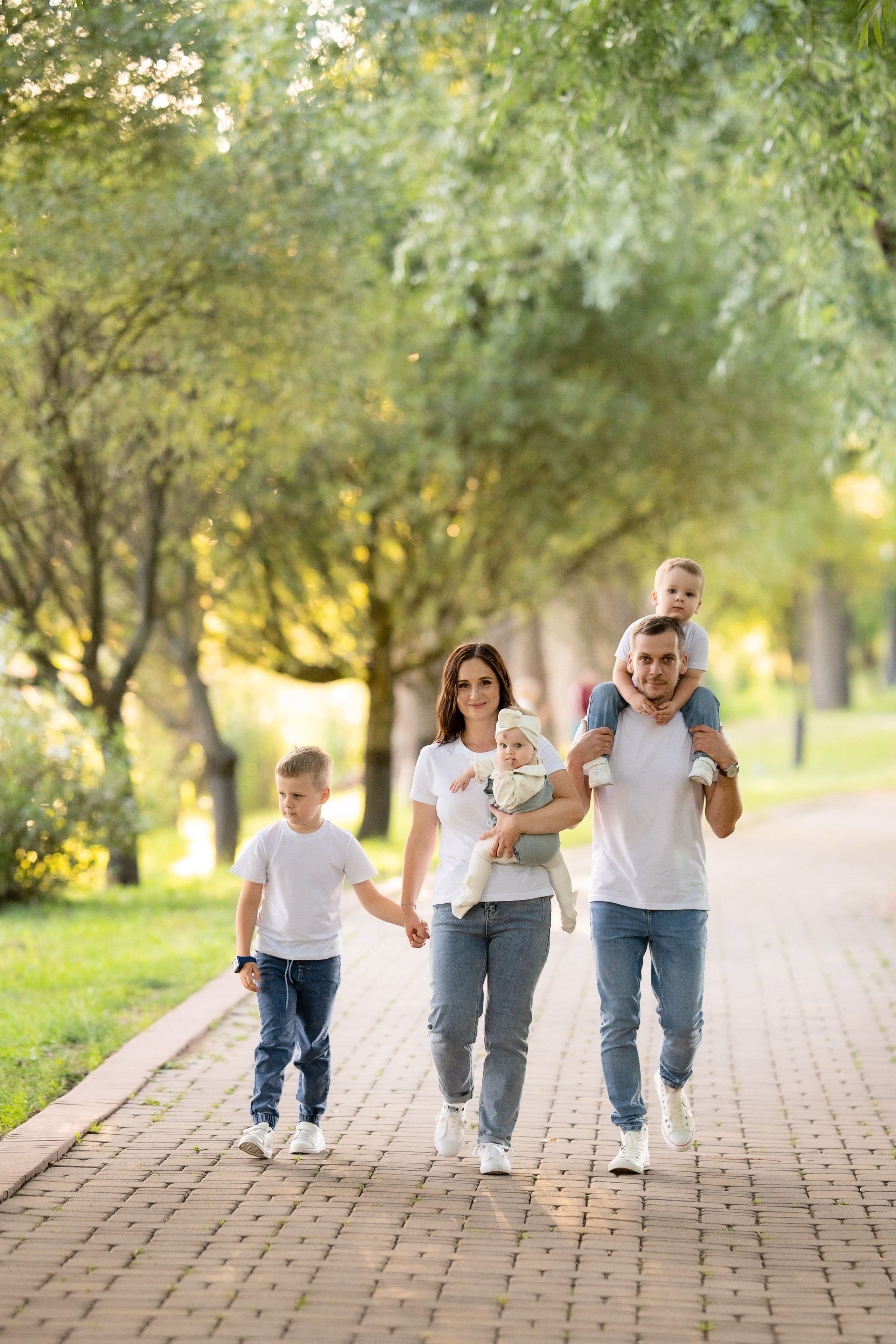 Прогулка в Лошицком парке. Семейный и свадебный фотограф Минск, Беларусь Анна Орловская