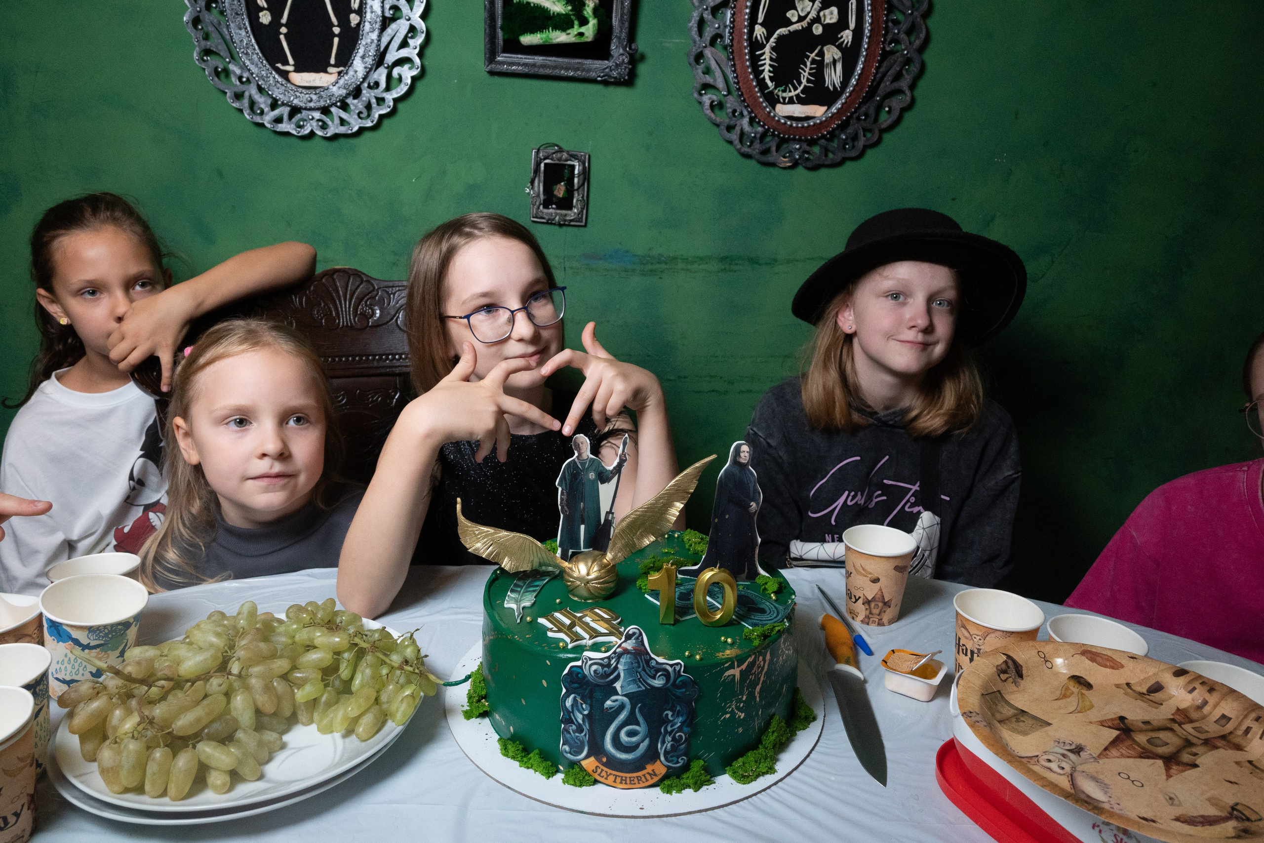 День рождения ребенка в «Подземелье Слизерин». Фотограф мероприятий в Москве