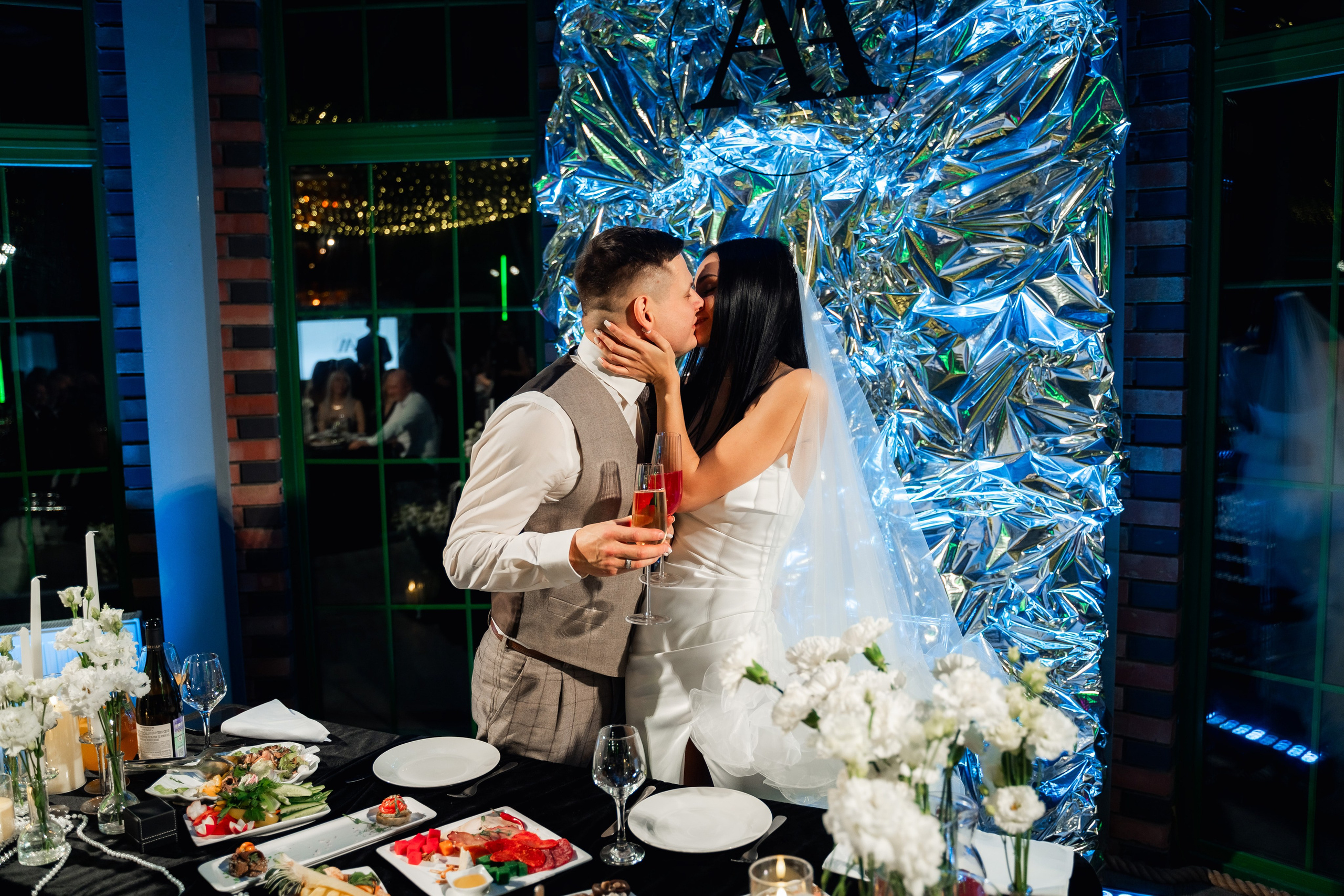 Свадебный банкет. Свадебный фотограф Москва и МО