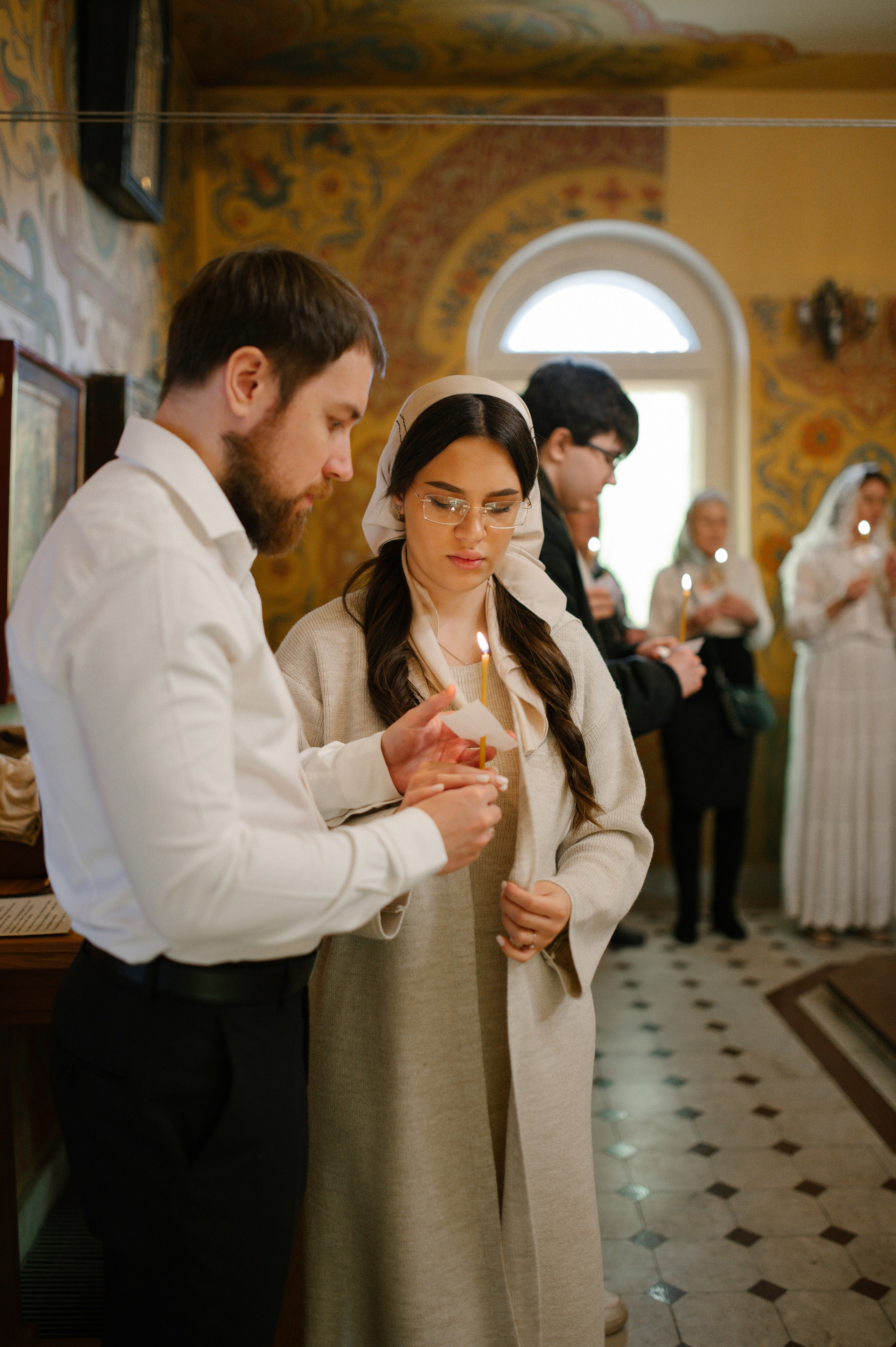 Крещение в Храме Воздвижения Креста Господня в Алтуфьеве. Семейный и свадебный фотограф в Москве Татьяна Николаева