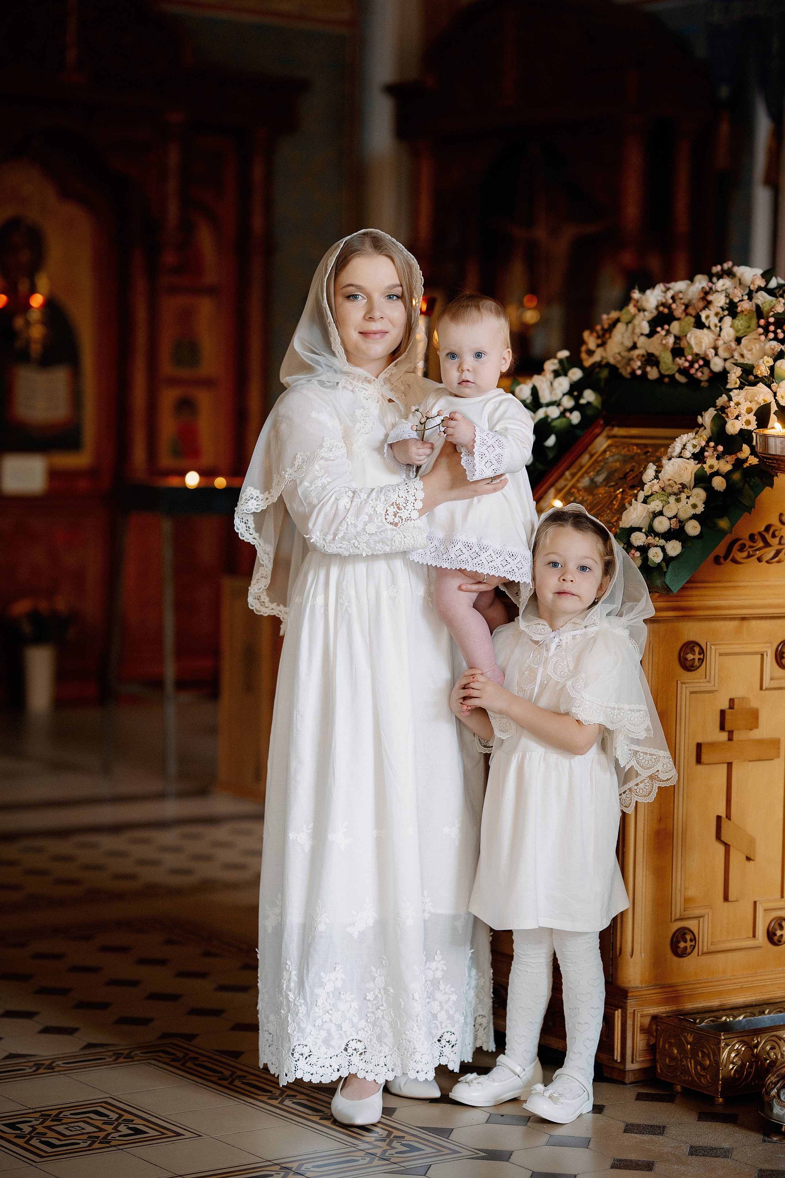 Крещение Красимиры. Фотограф на Крещение и Венчание в Красноярске Рамазанова Юлия
