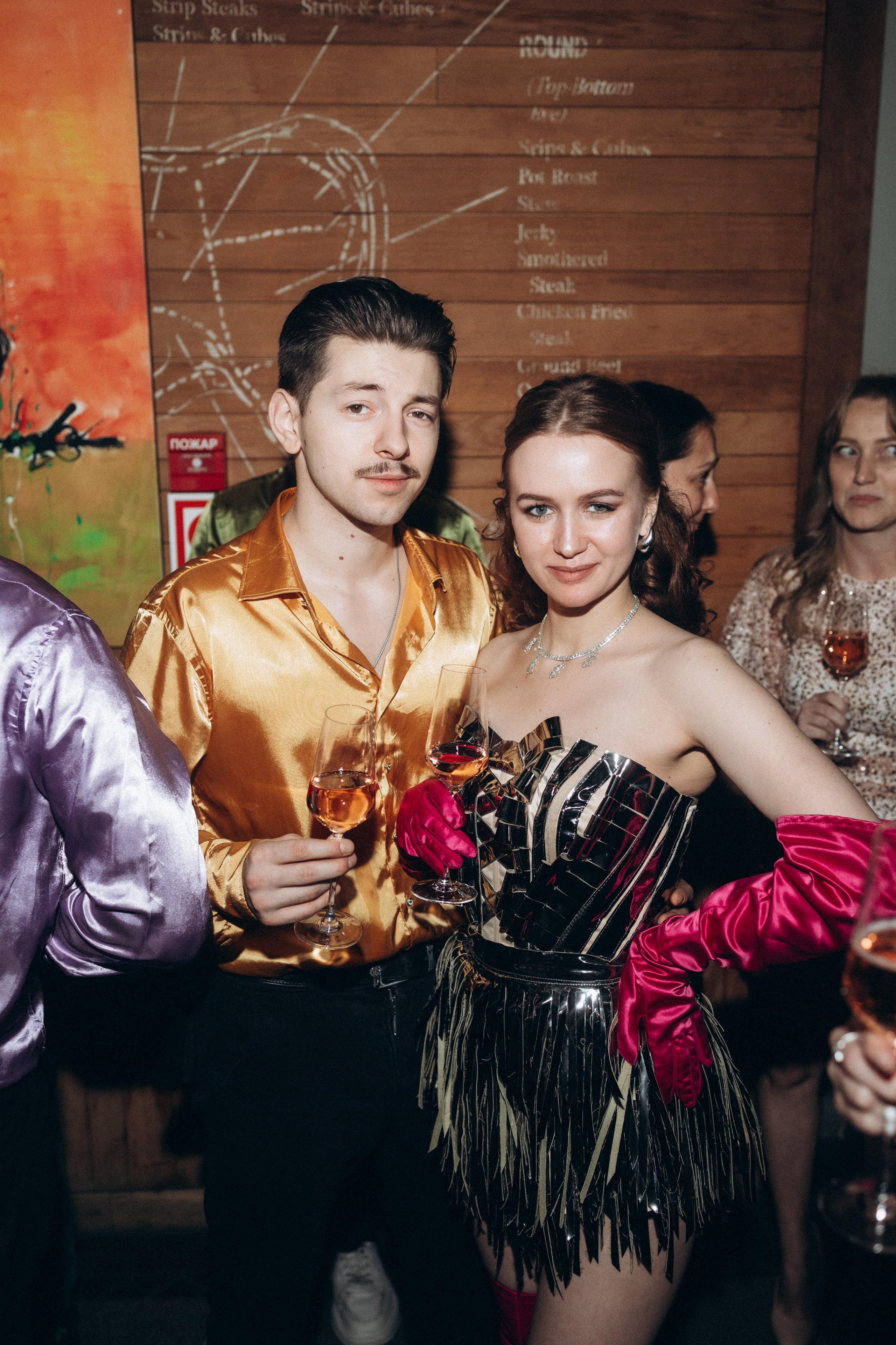 Новогодний корпоратив ресторан Рибай. Фотограф Артем Бросов в Санкт-Петербурге и Дубае