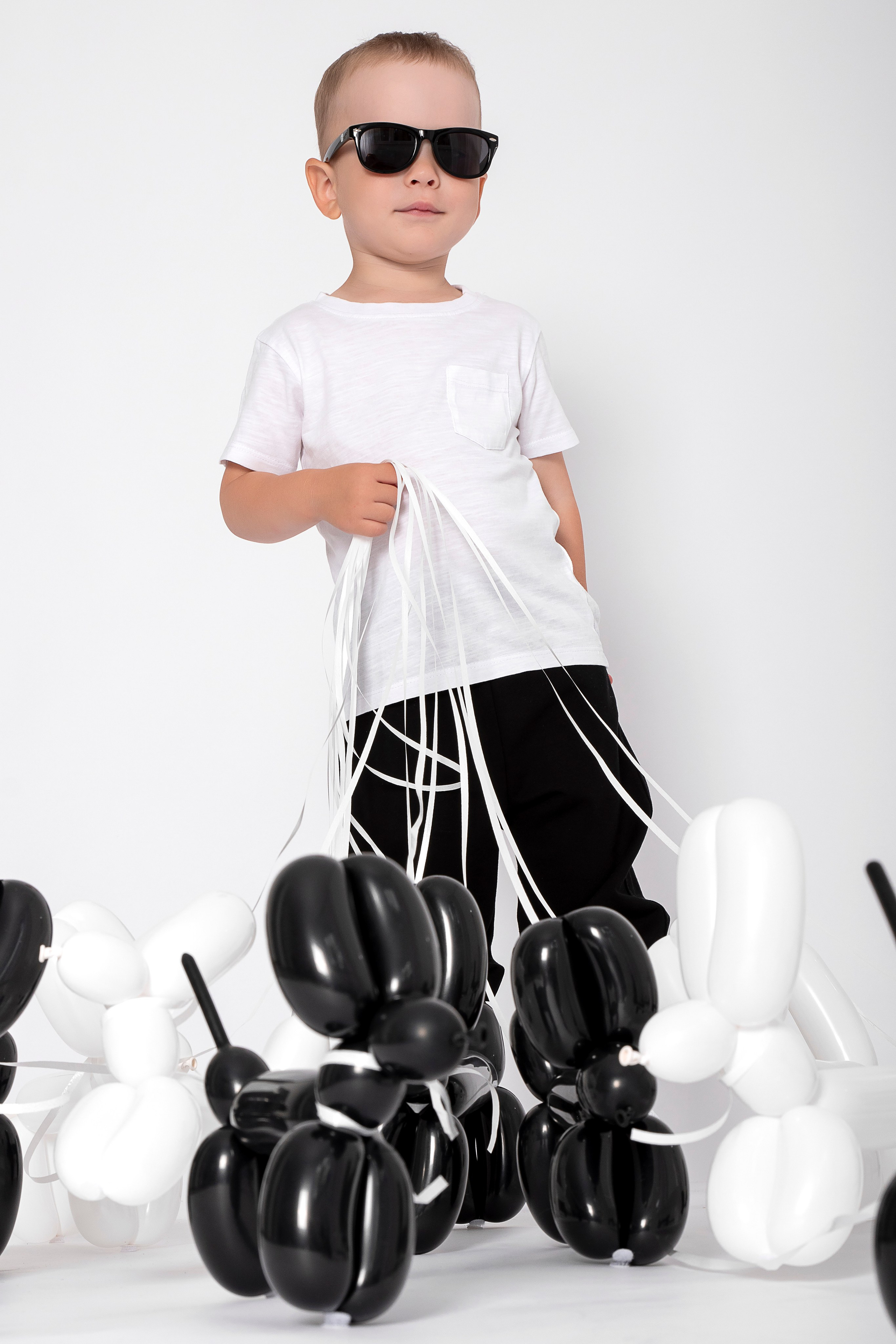 Фотосессия с воздушными шариками для Саши. Фотограф Наталья Жильцова