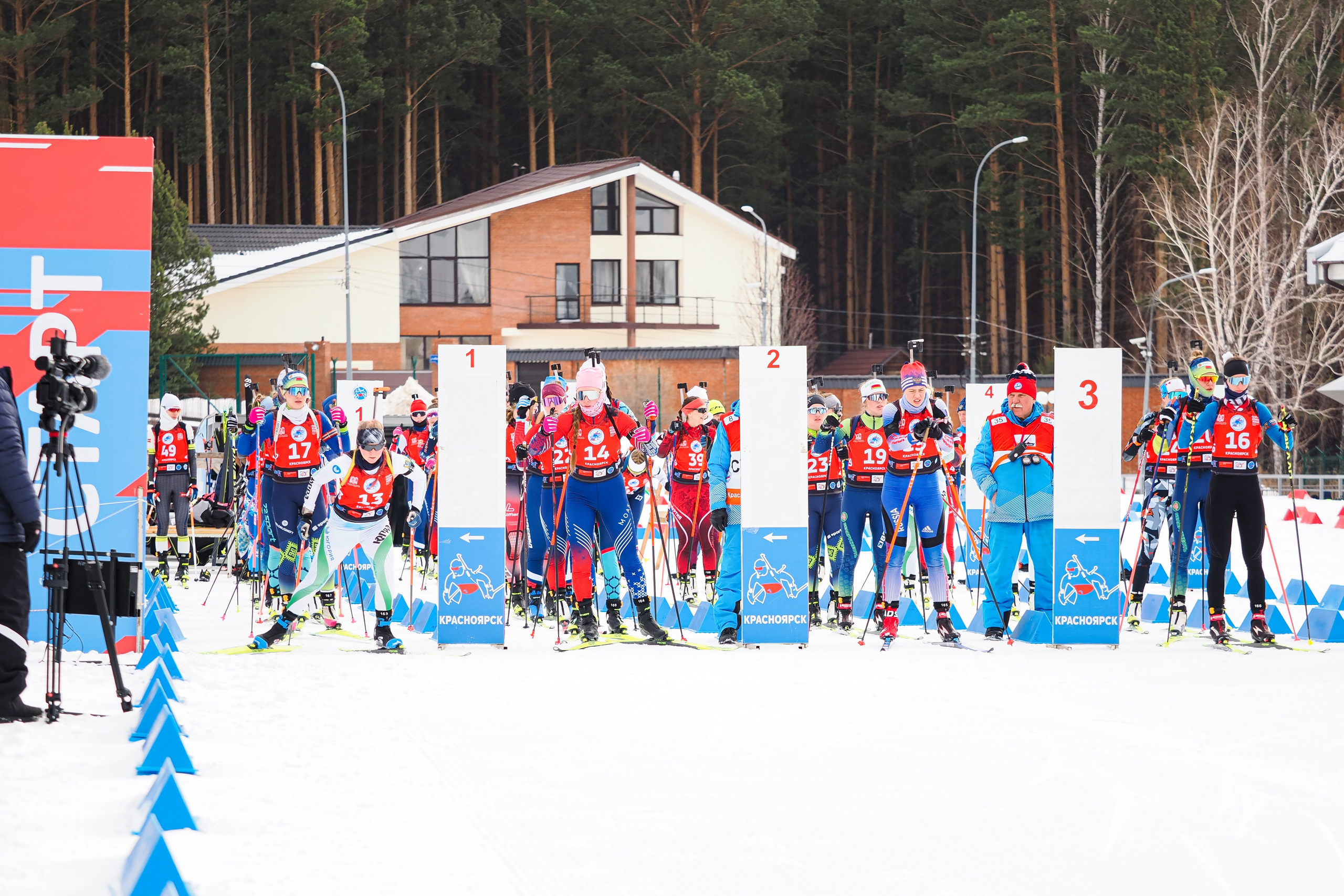 Биатлон / Первенство России. Репортажный фотограф Алексей Козьмин