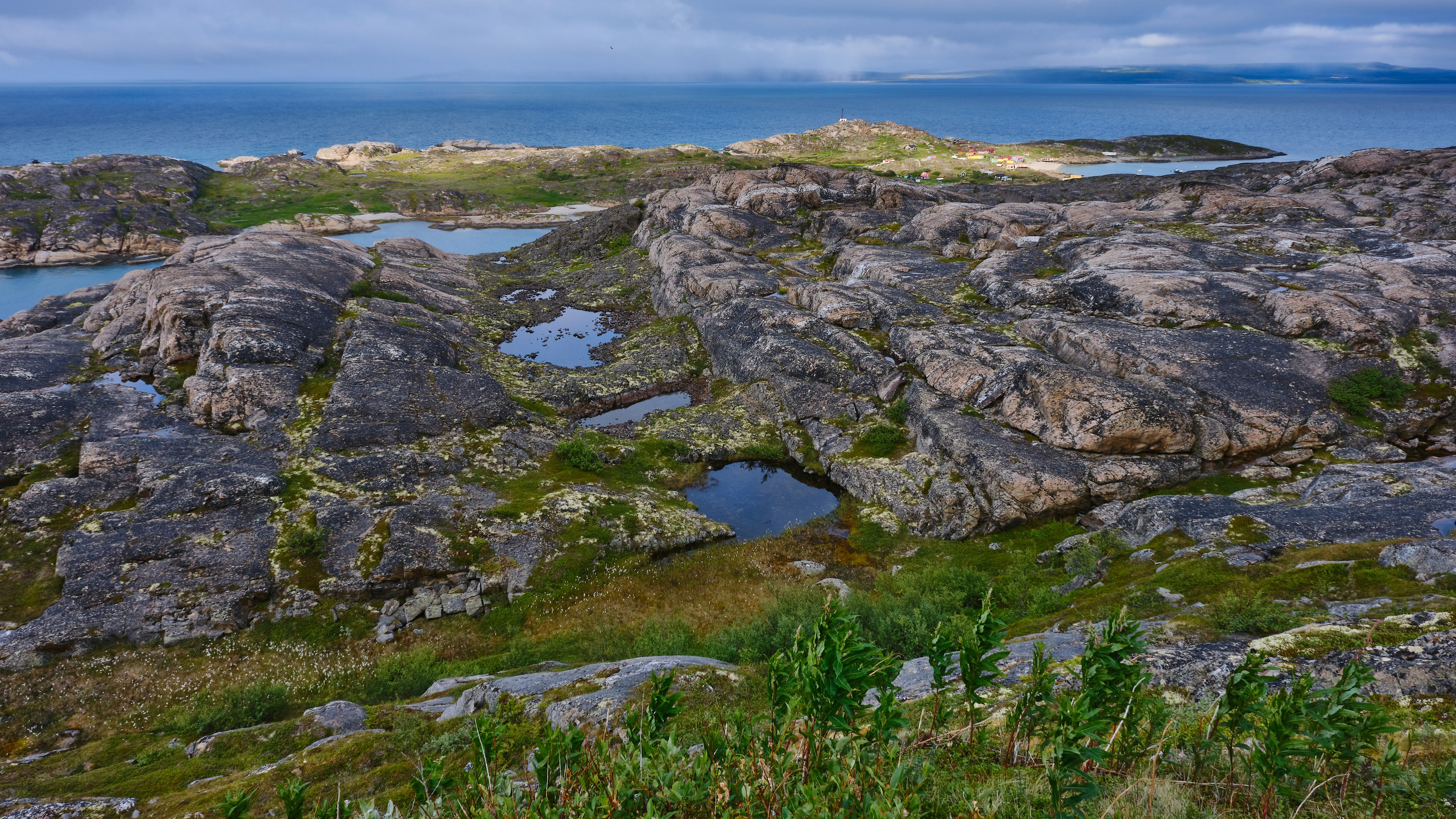 Полуостров Немецкий. Пейзажи Крайнего Севера. Баренцево море, Рыбачий, Средний, Немецкий