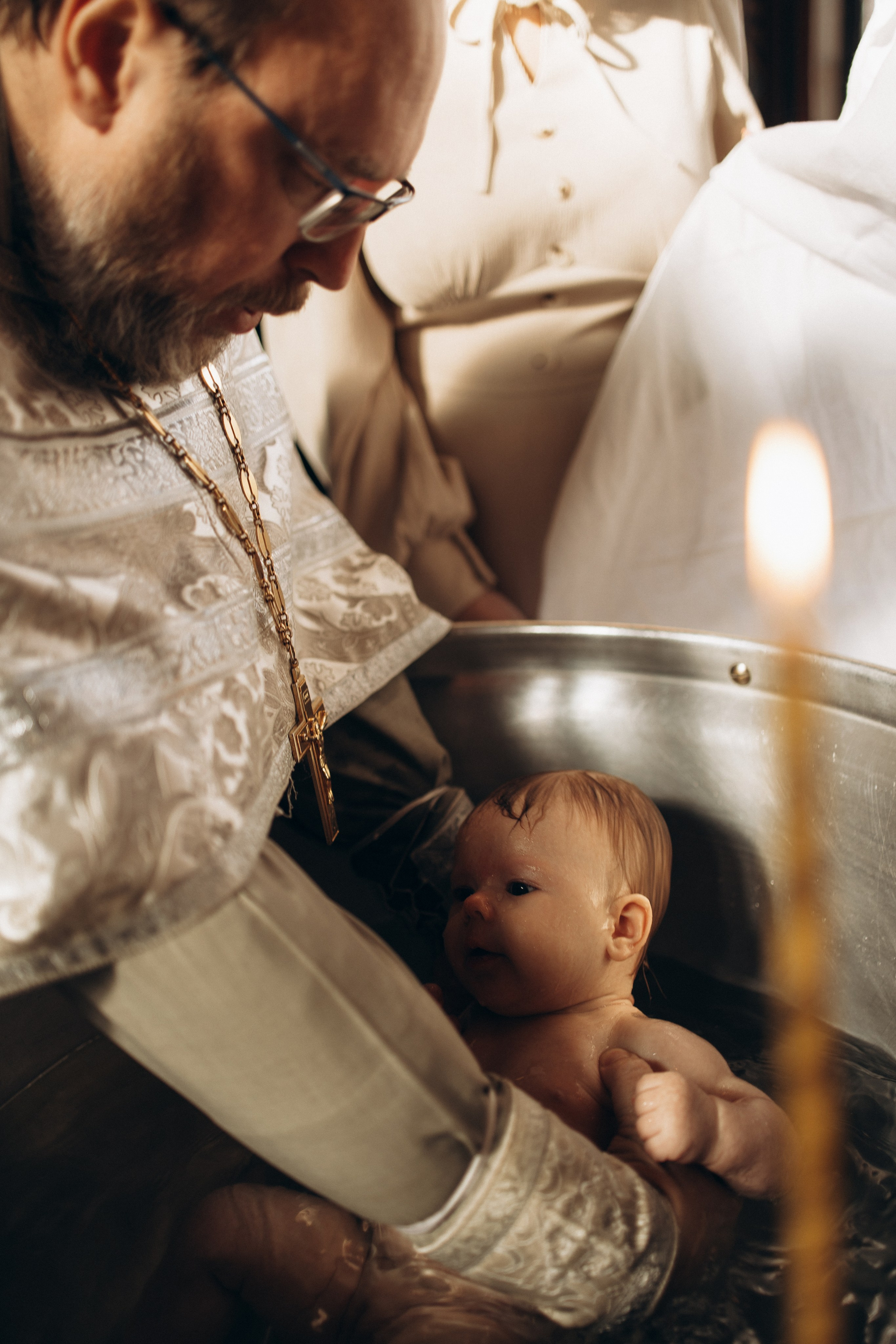 Крещение Аврелии. Самый теплый фотограф в Краснодаре Рябоконь Ксения