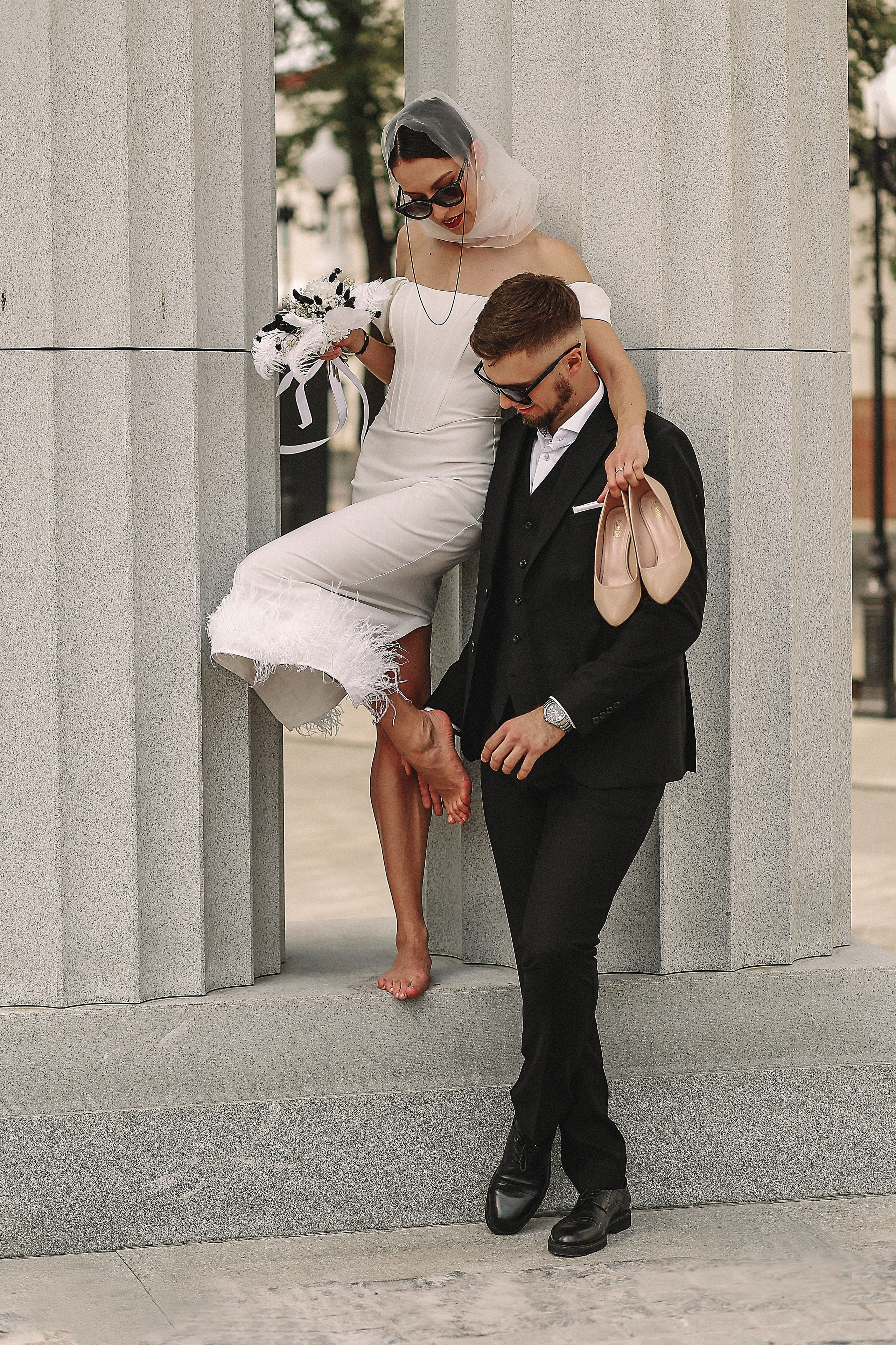 Фотосессия свадебная по городу. Иванова Ирина Свадебный и семейный фотограф г. Уфа