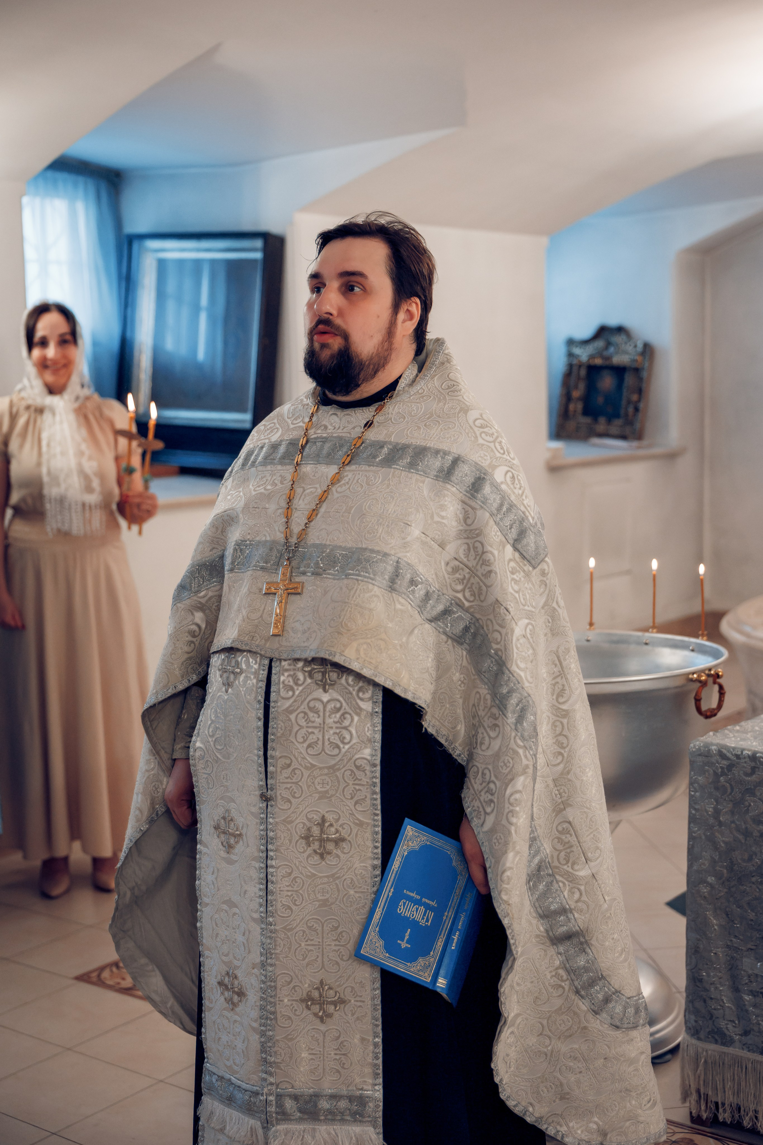 Крещение в Храме Николая чудотворца г. Домодедово. Профессиональный фотограф в Москве и Мо Мария Шантарёва