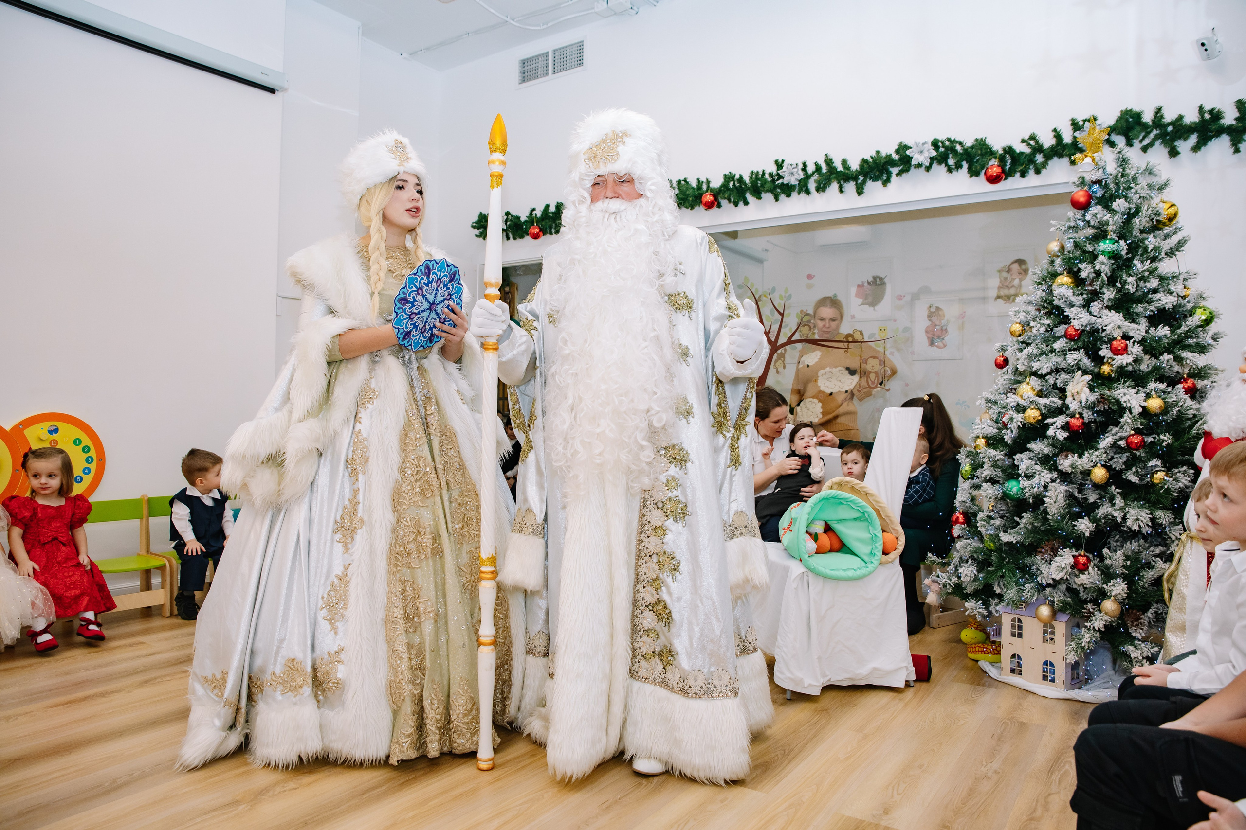 Новогодний утренник в саду Пятачок. Фотограф в Москве Яна Полосина