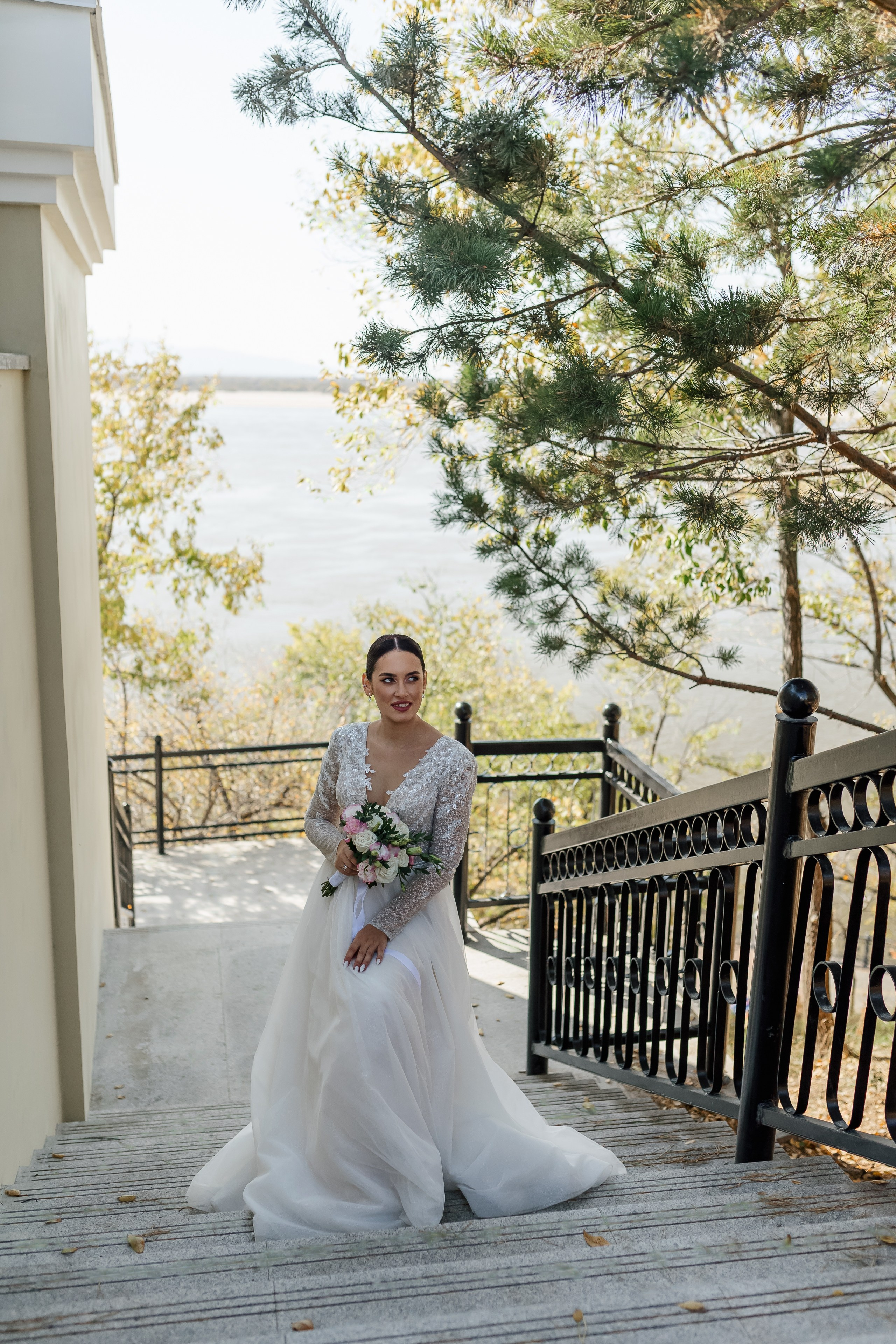 Степан и Алина. Красивая осенняя прогулка. Свадебный фотограф в Хабаровске