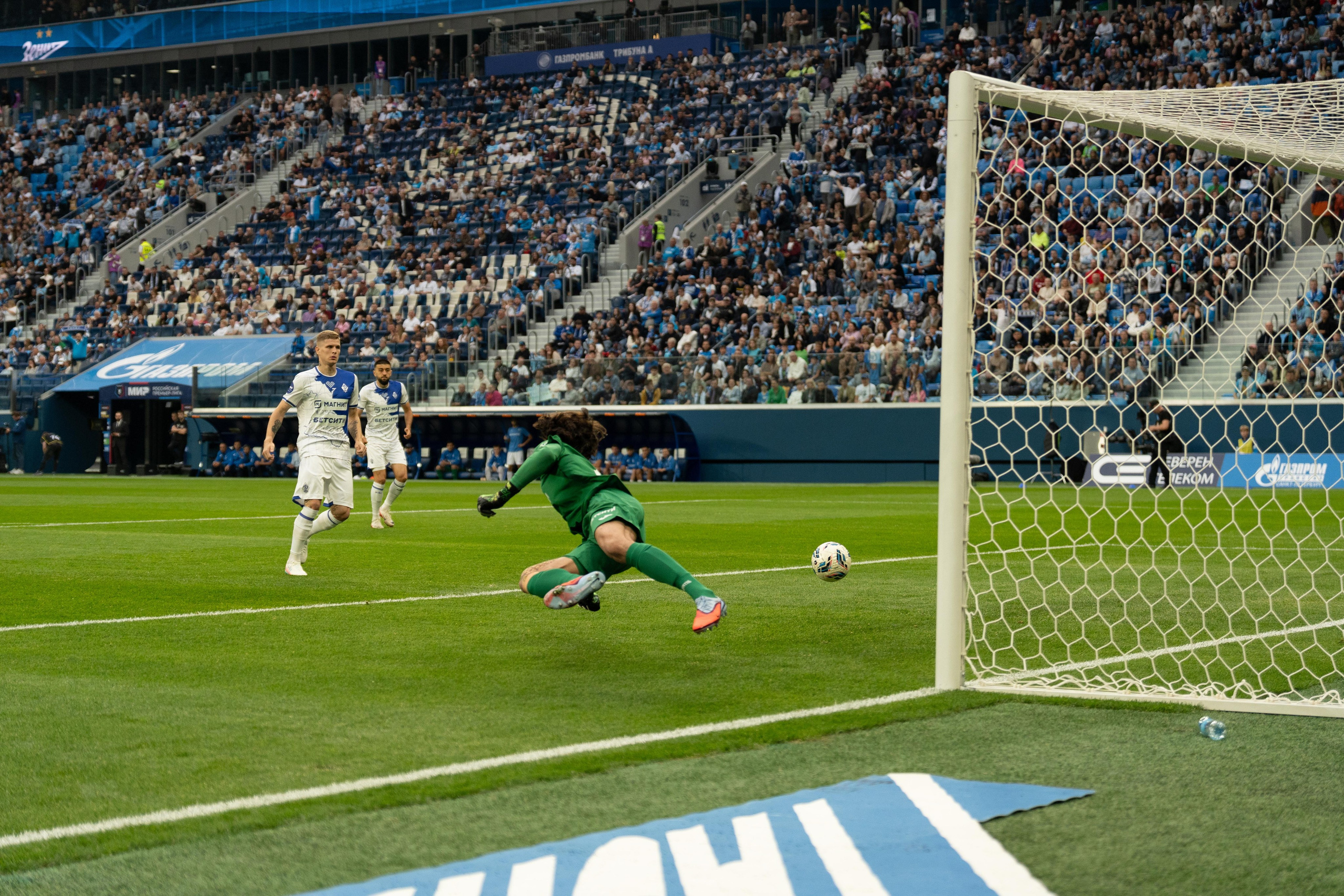Гол Зенита на Газпром Арене – спортивный фотограф Санкт-Петербург