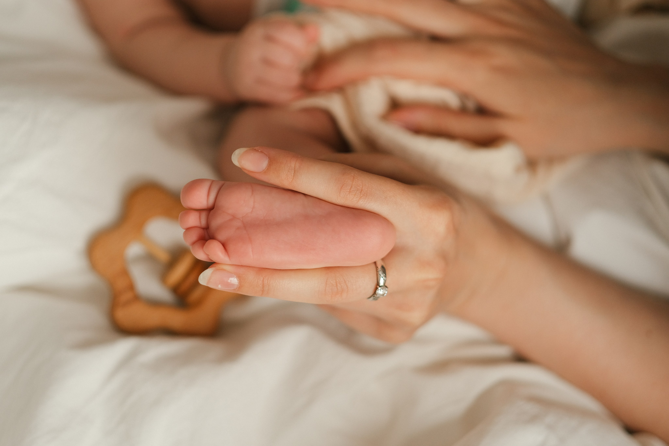 Юля и Ева. Фотограф беременности и Newborn в Екатеринбурге Марина Добровольская