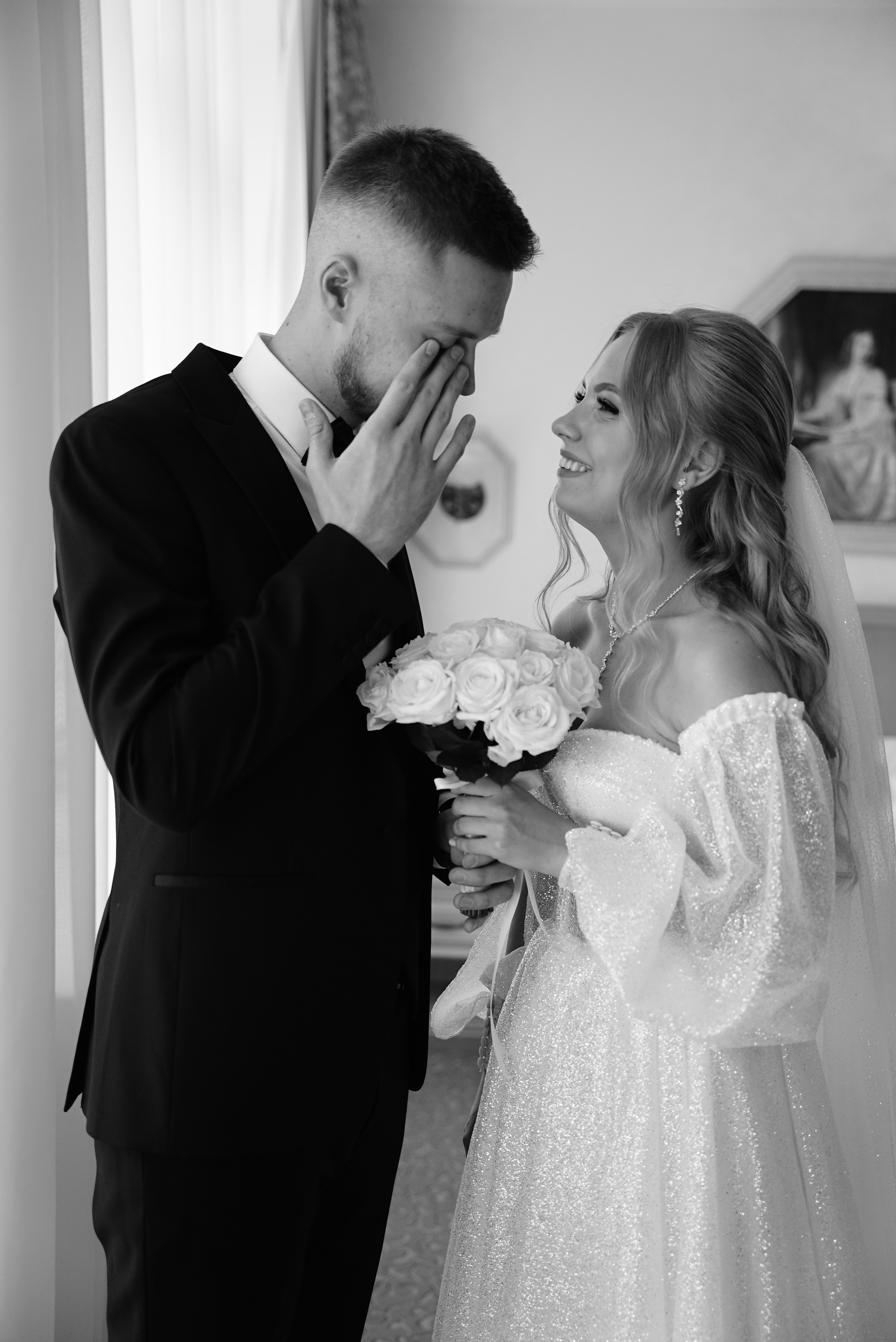 Никита и Галина чб. Свадебный фотограф в Самаре Анна Ковалева