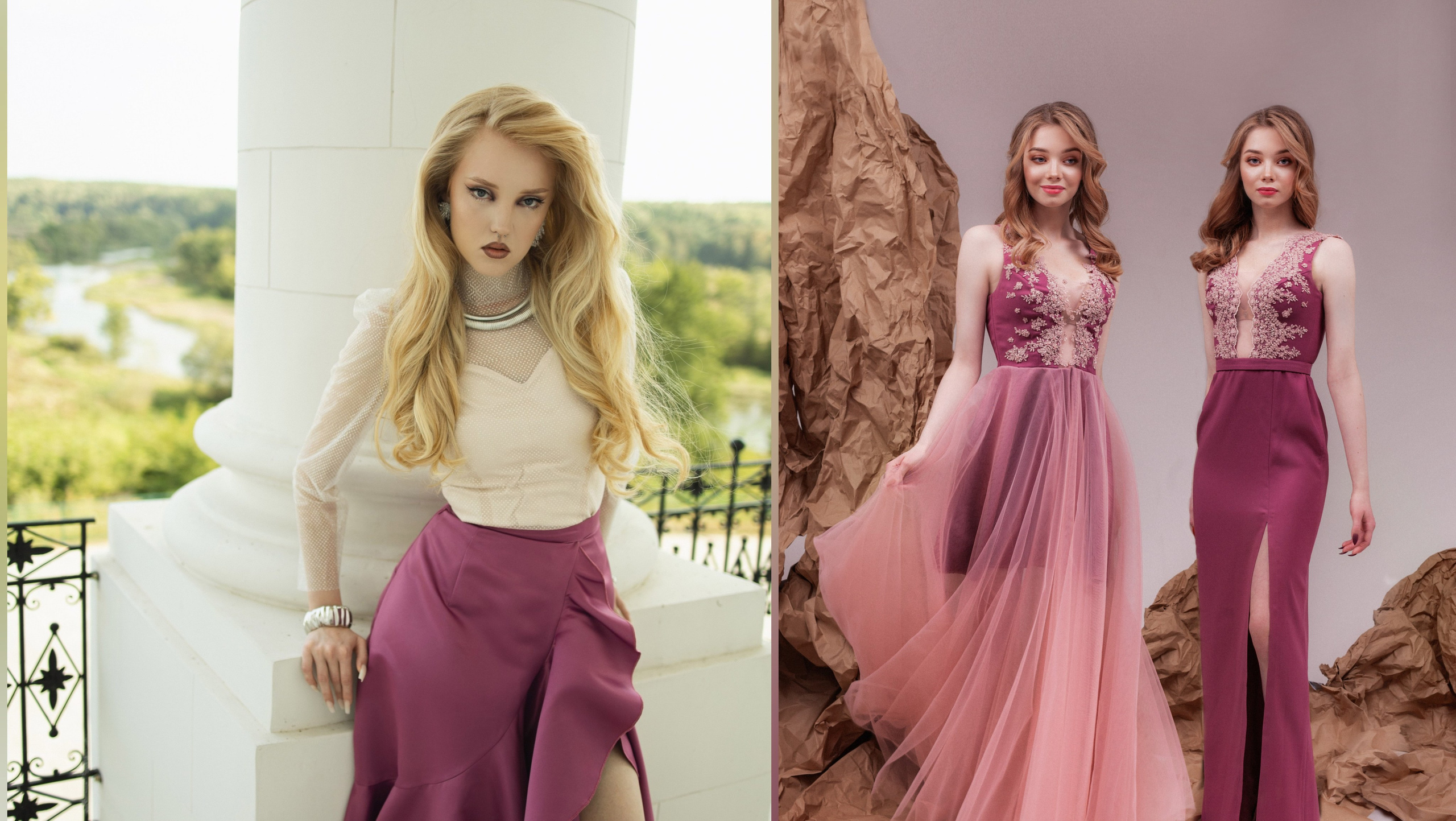 ПОШИВ ВЫПУСКНОГО ПЛАТЬЯ. Модельер Евгений Бременев