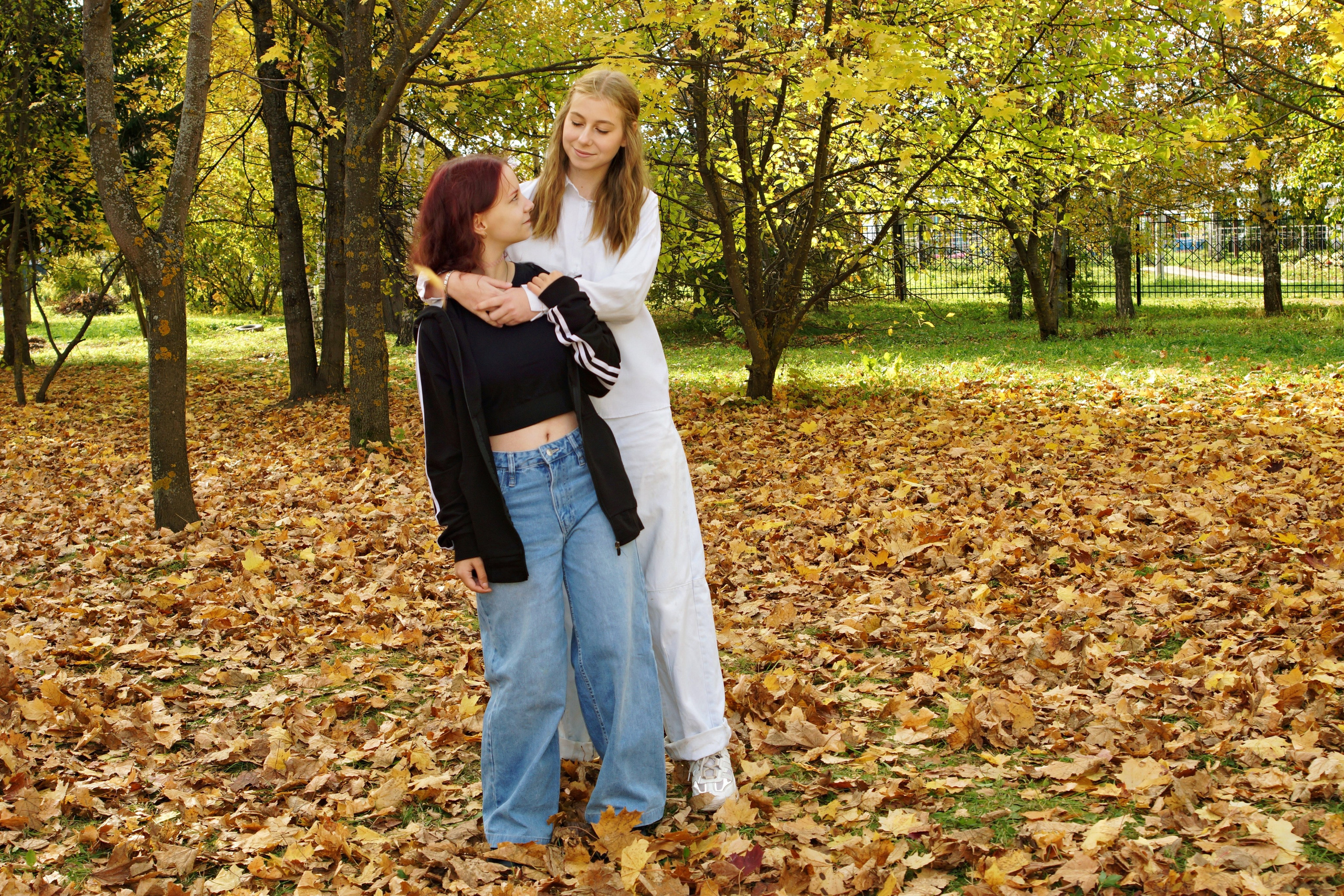 Осенняя фотосессия в школе г. Йошкар-Ола