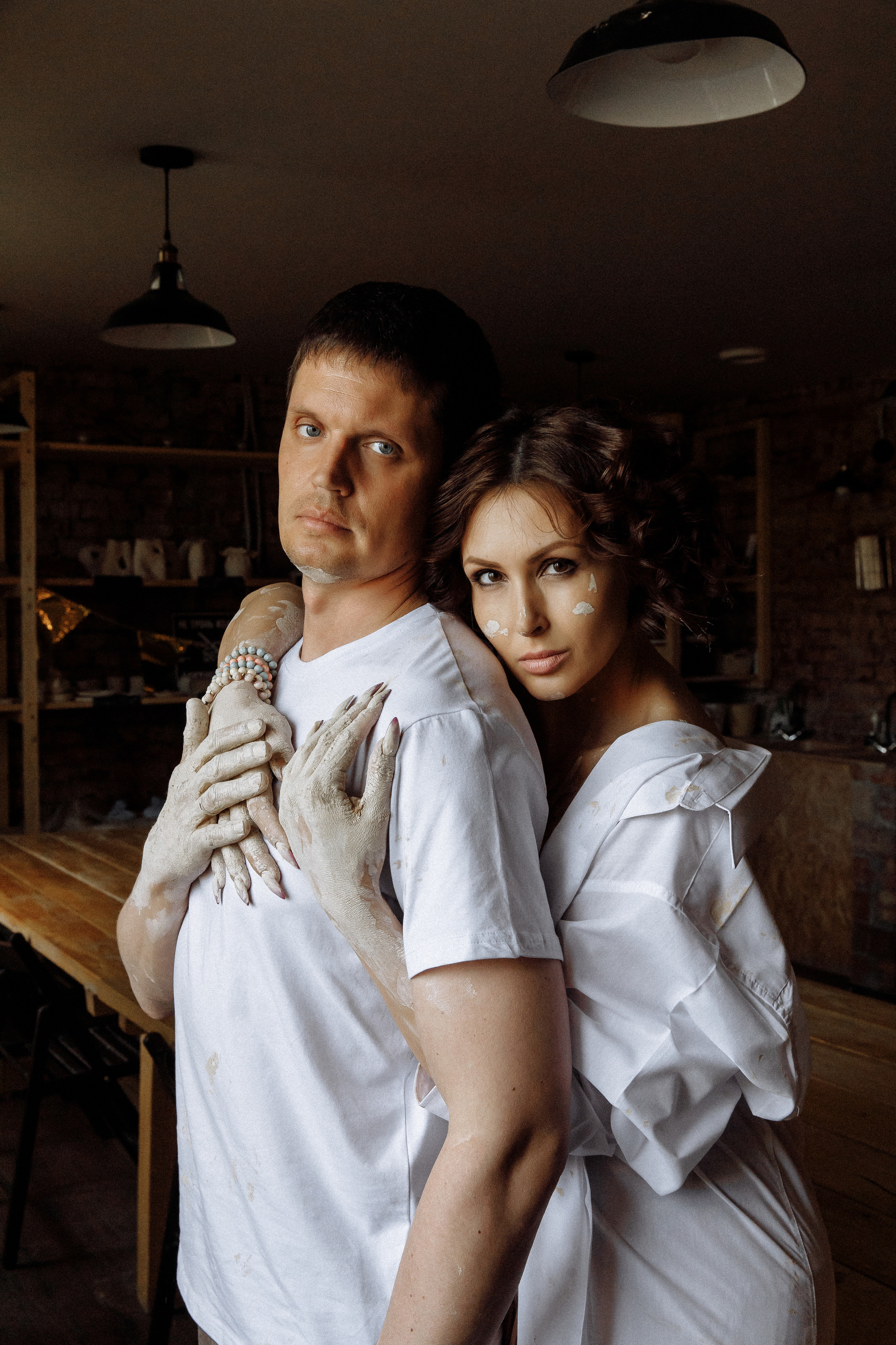 Фотосессия беременности в гончарной школе. Фотограф Норильск, Москва