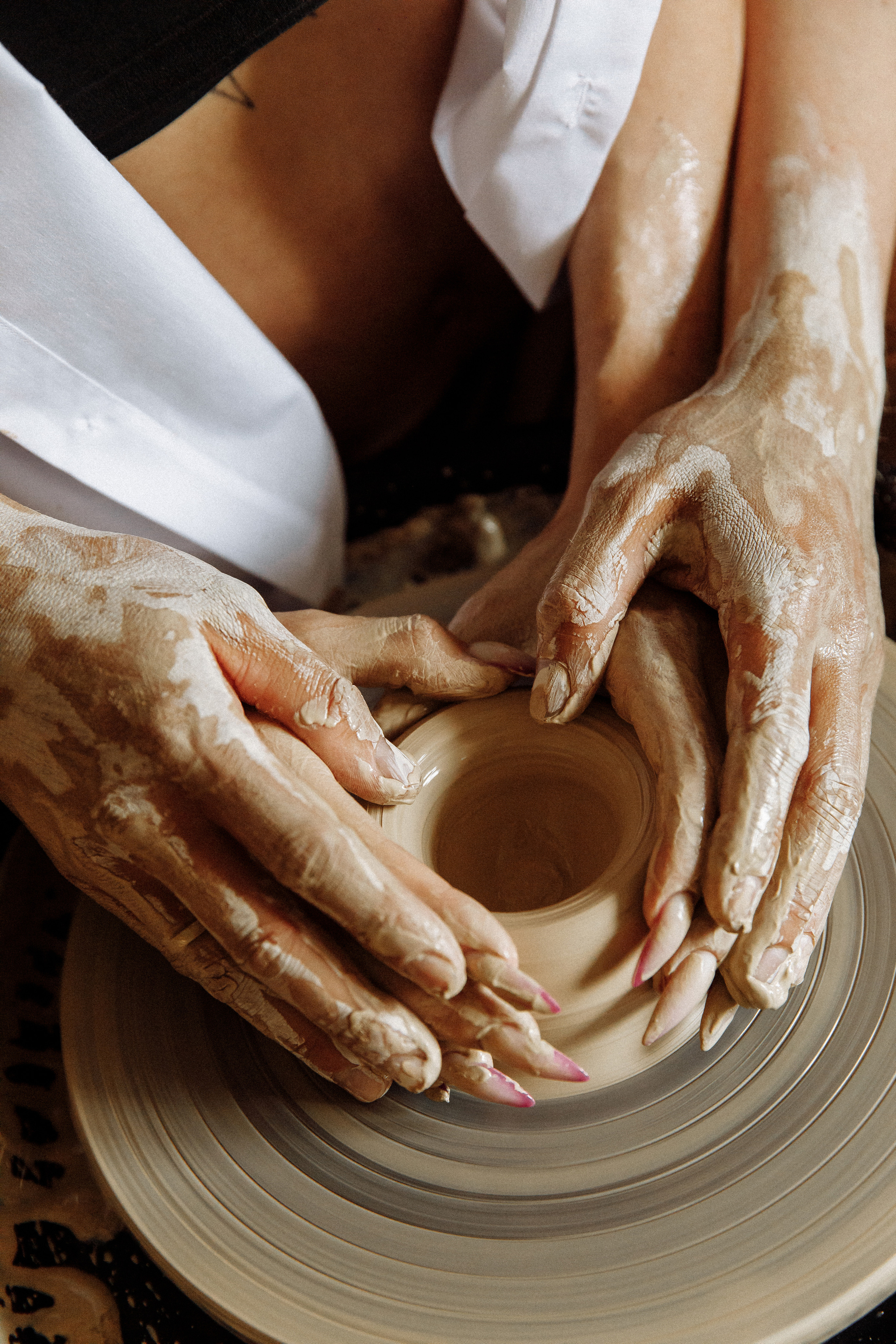 Фотосессия беременности в гончарной школе. Фотограф Норильск, Москва