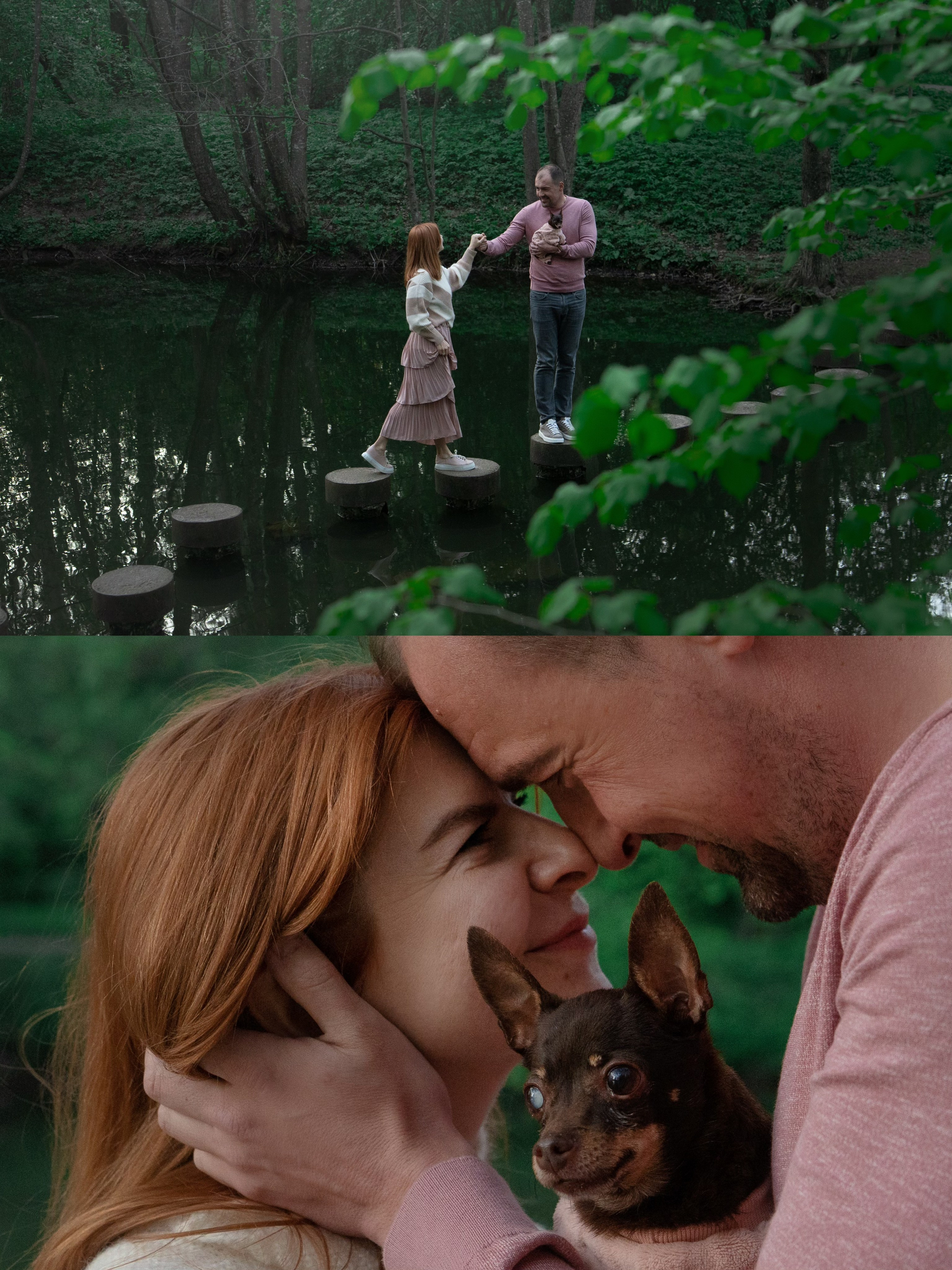 Марина и Мышка. Фотограф анималист в Москве и Санкт-Петербурге Свиридова Анна