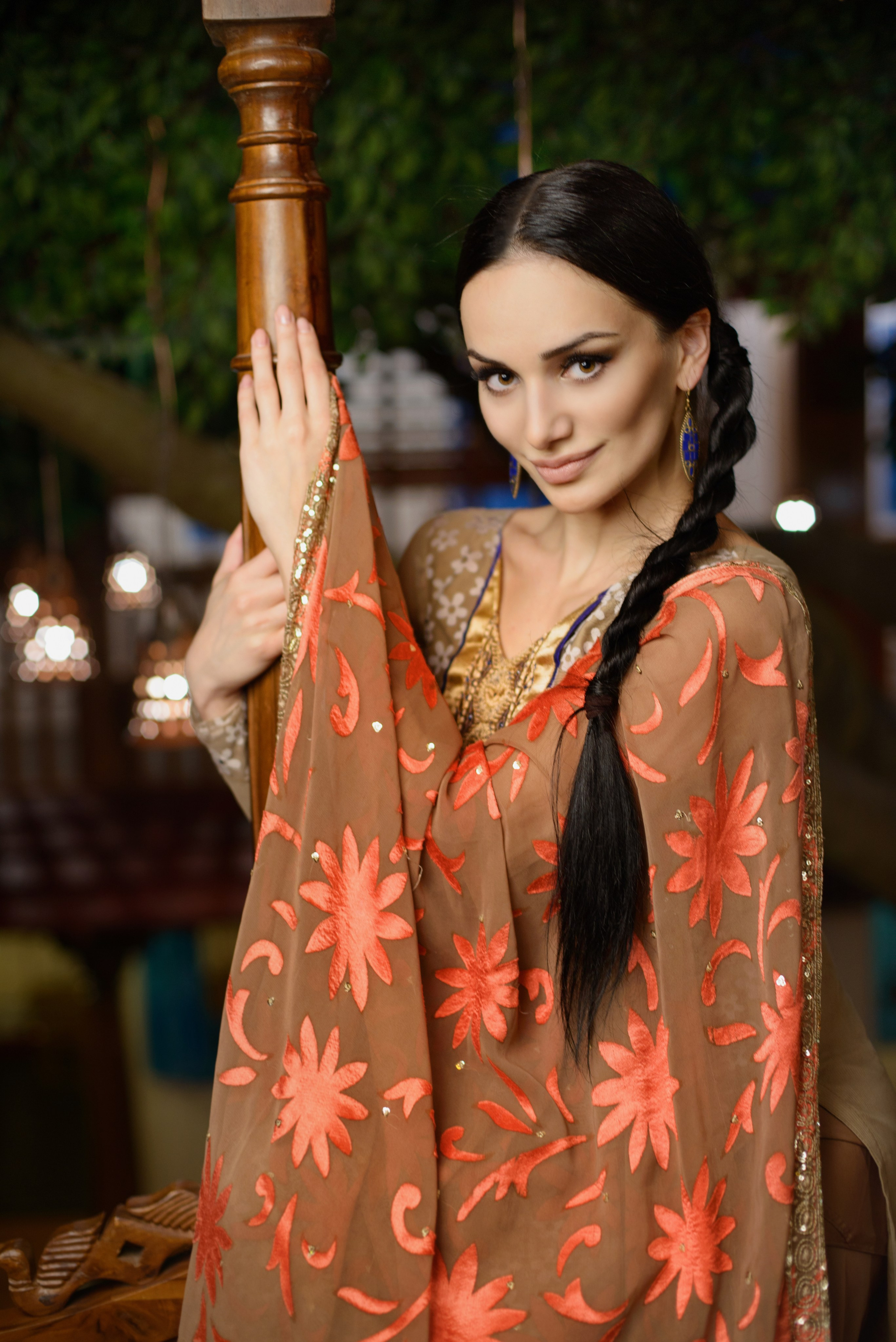 Фотосессия в национальном костюме Индии