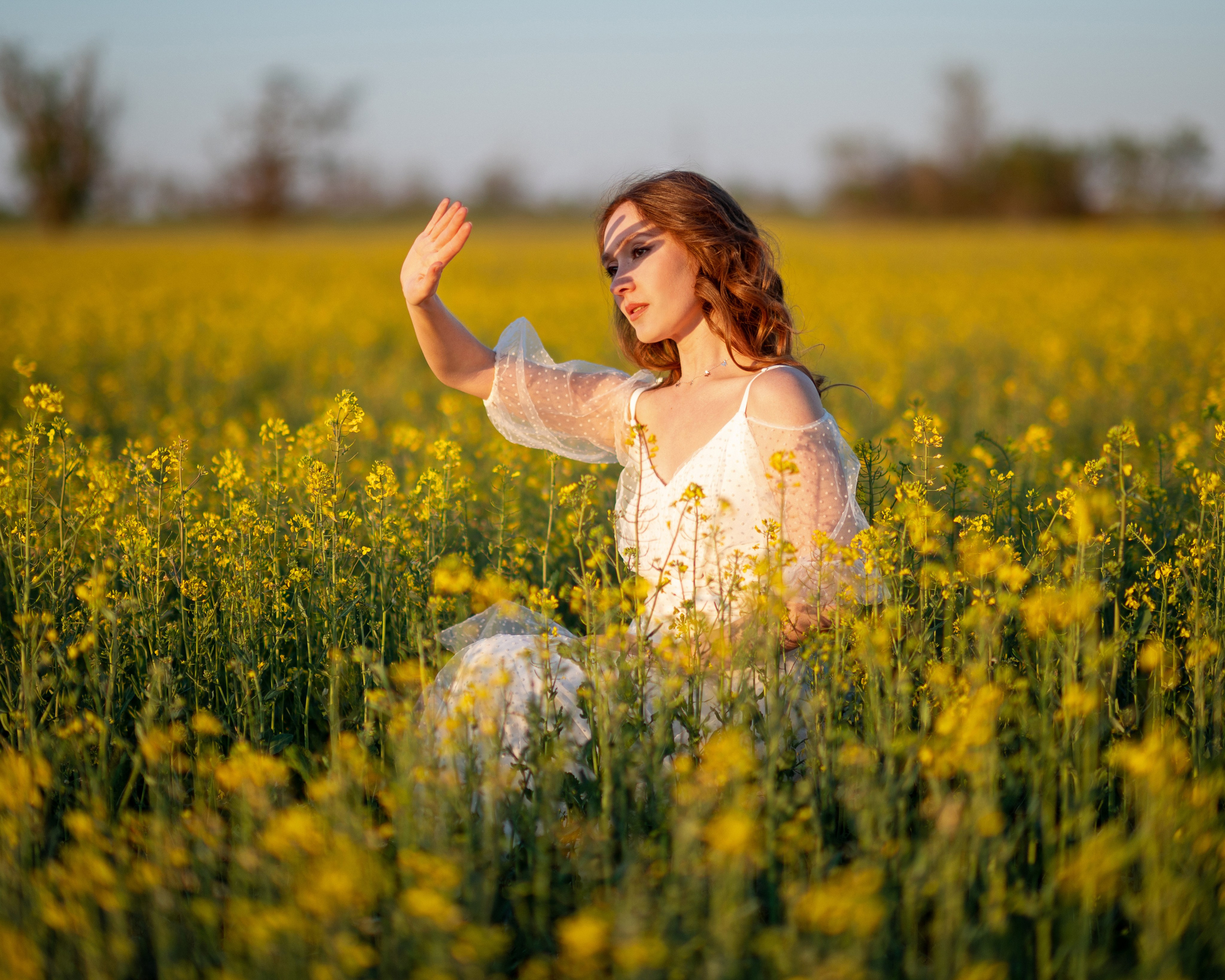 Фото в рапсовых полях. Семейный фотограф в Севастополе и Крыму Александра Погребняк