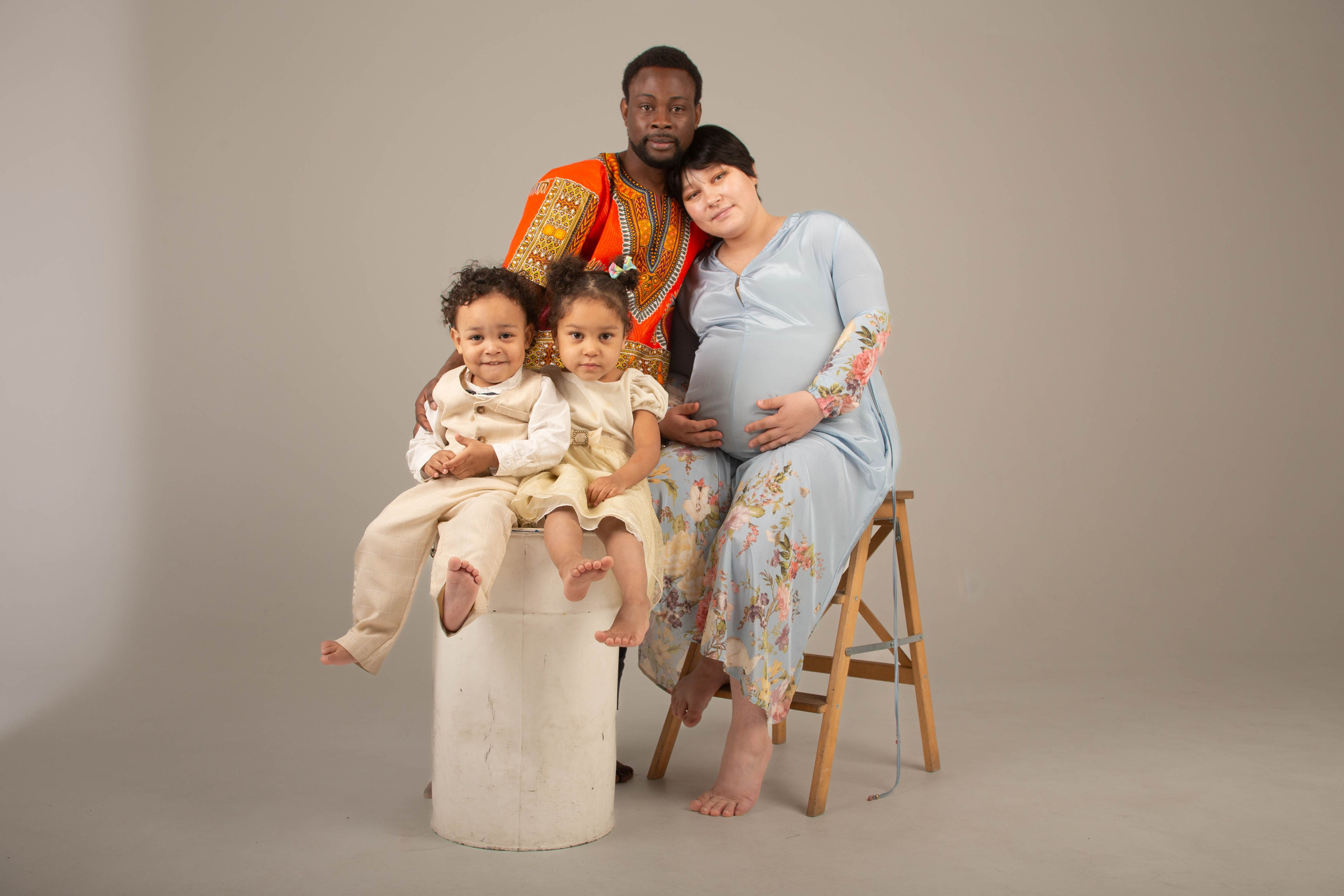 Мануэль и Кристина с детками. Фотограф Елена Бухонина Челябинск