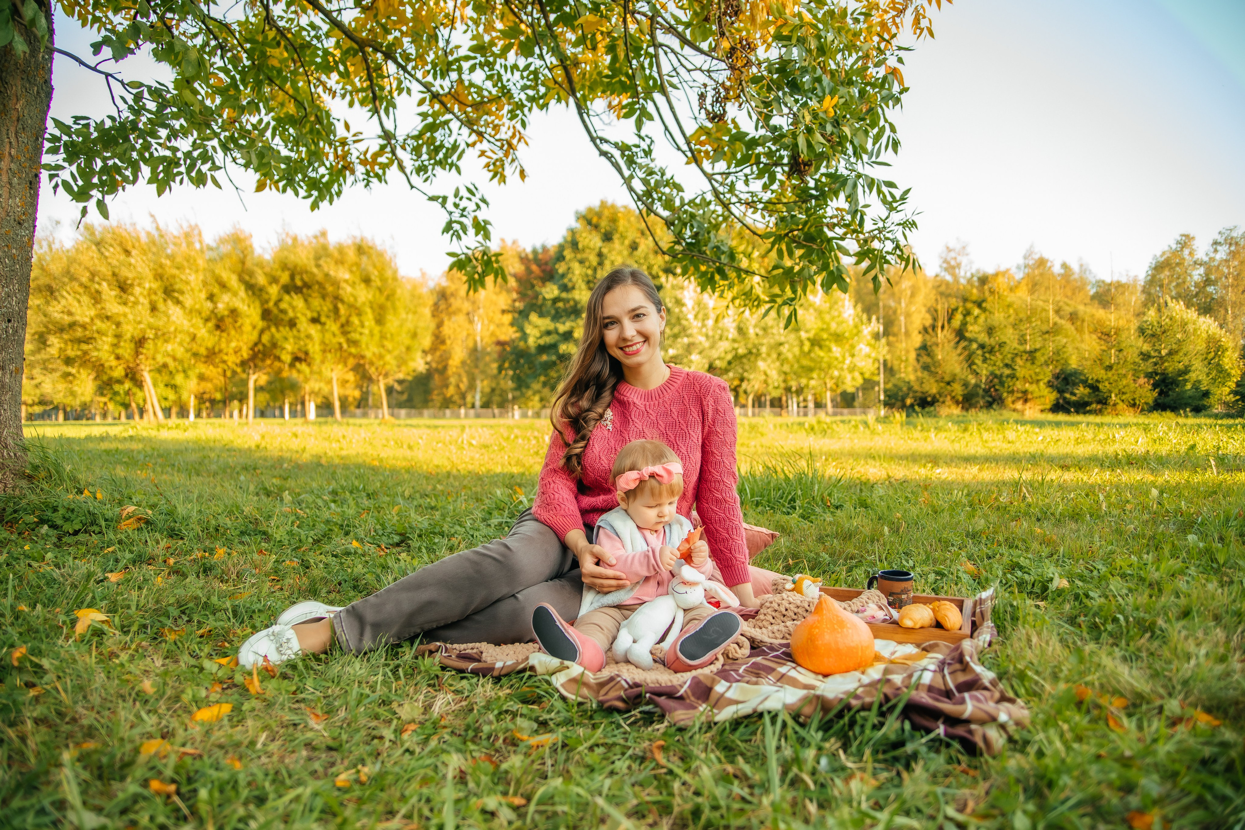 Фотопленэр в осеннем парке. Elena Sova — семейный и женский фотограф в Санкт-Петербурге