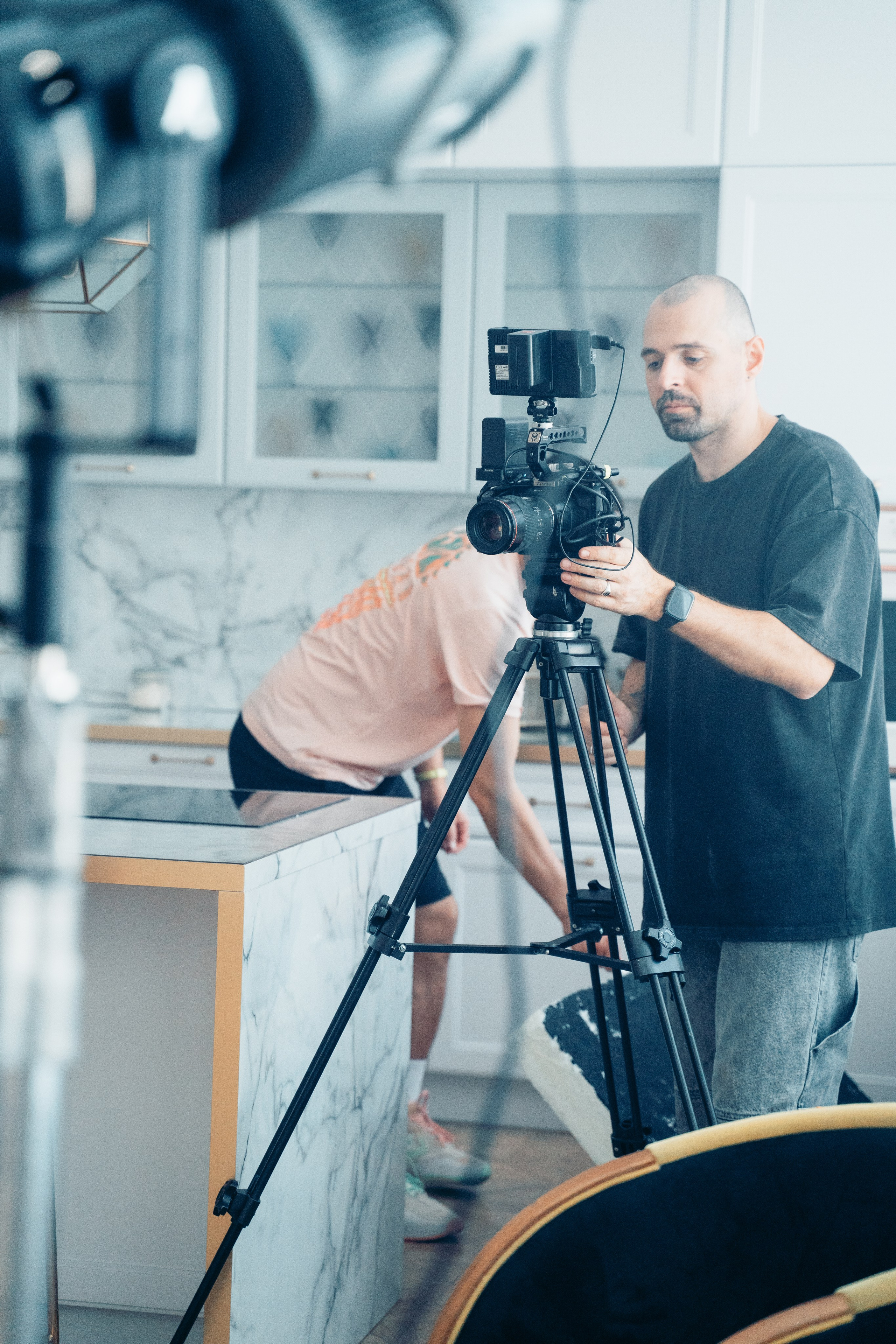 Бэкстейдж съемка клипа. Krasnopoliophoto