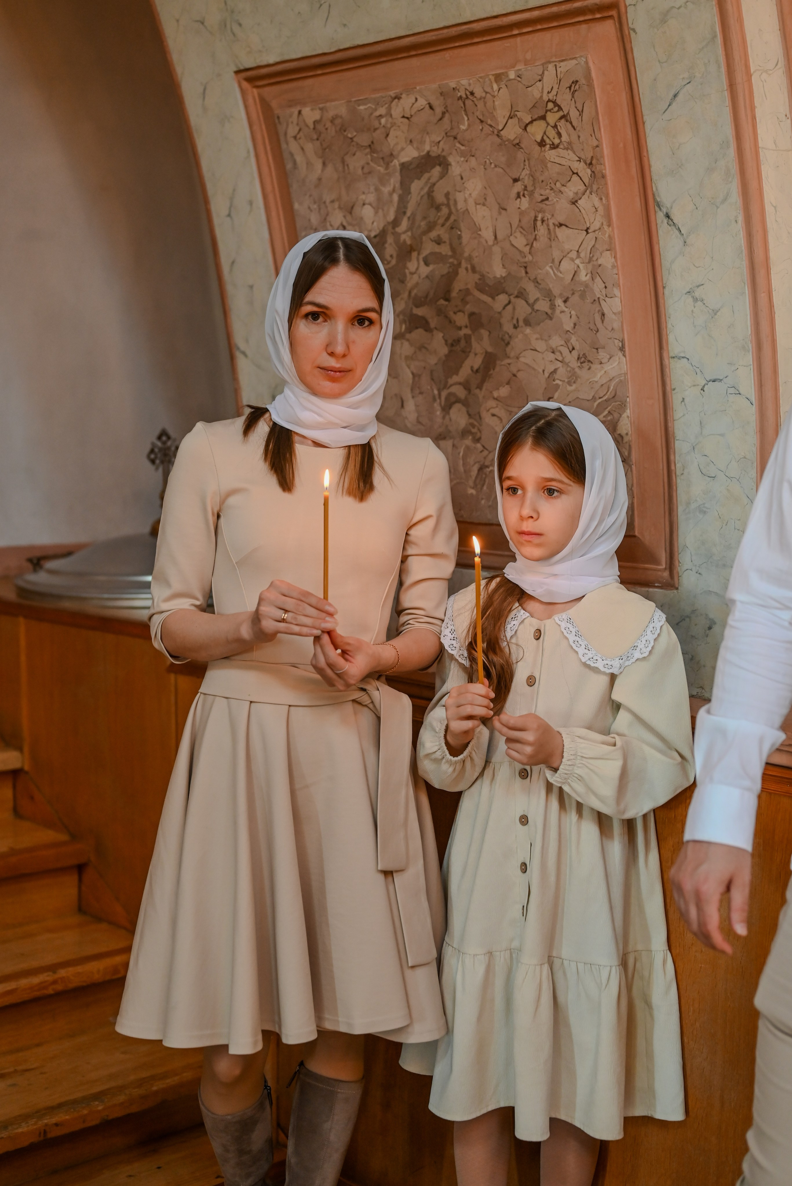 Крещение мама Анна. Семейный и детский фотограф Москва