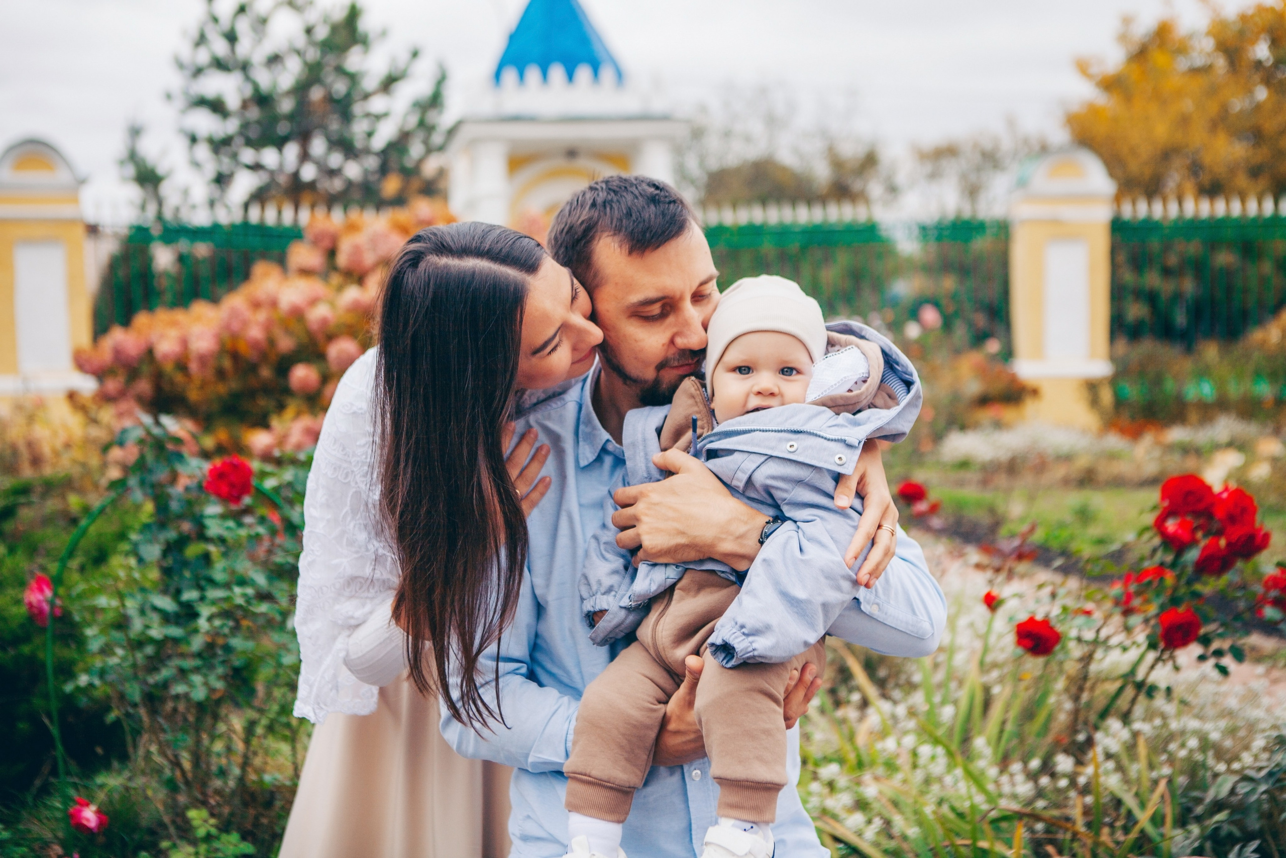Крещение ребенка в церкви. Фотограф Ольга Ефремова