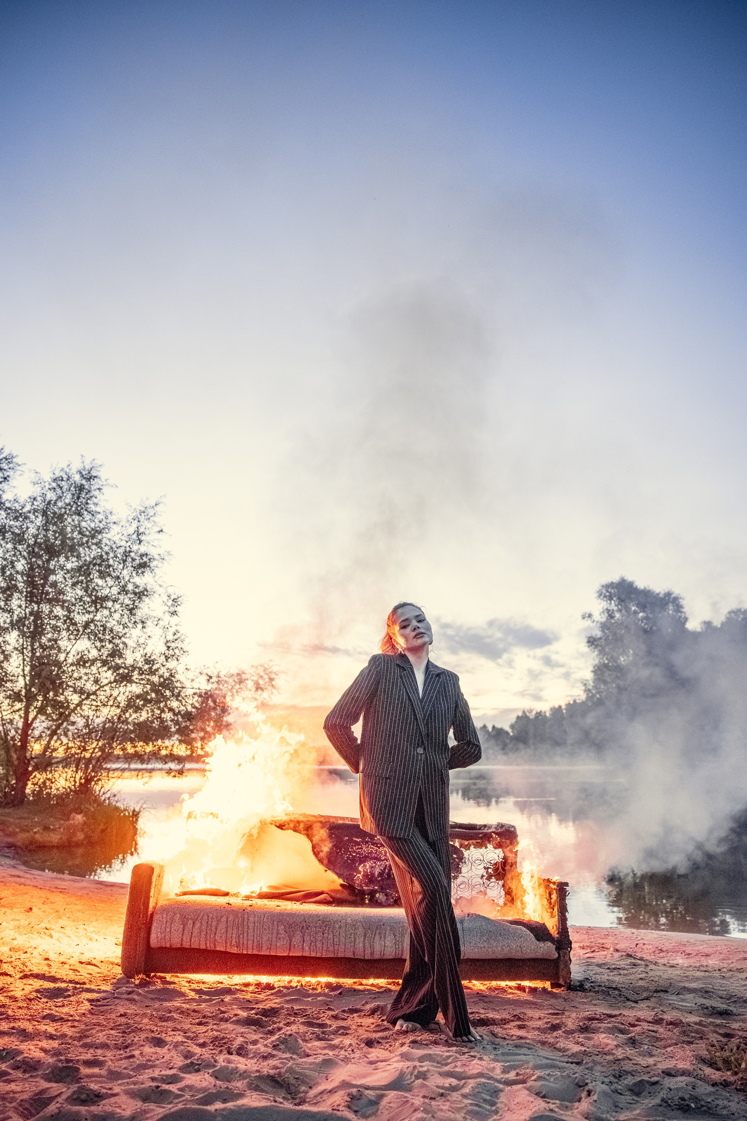 Огненная фотосессия. Фотограф в Казани Ольга Яшина