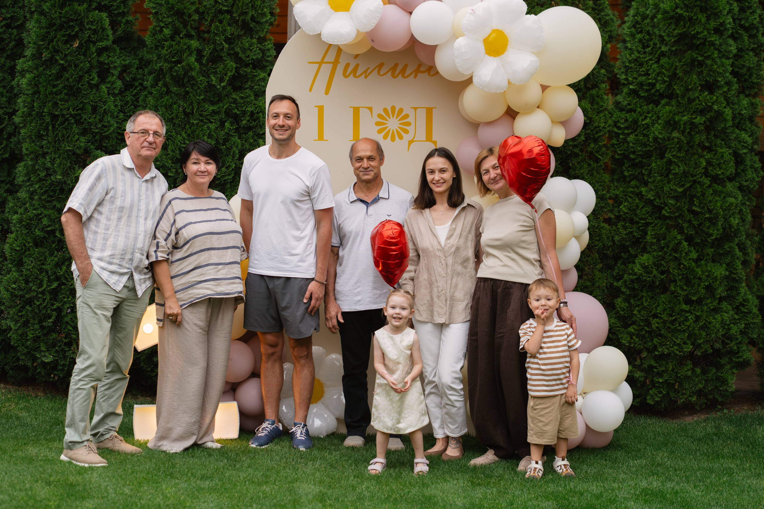 День рождения, годик. Профессиональная съемка в Алматы