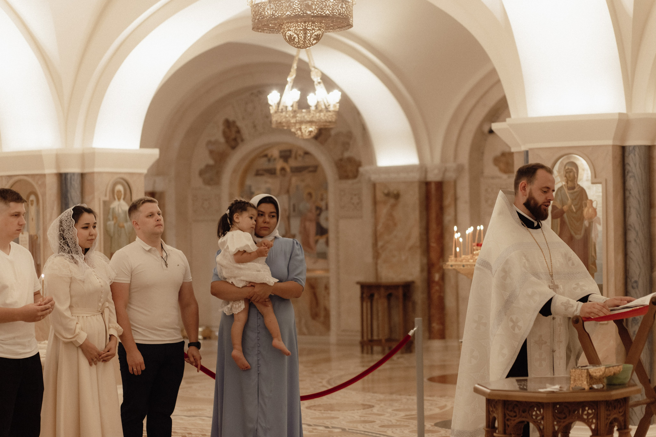 Крещение Киры. Семейный и свадебный фотограф в Челябинске Мария Леонтьева