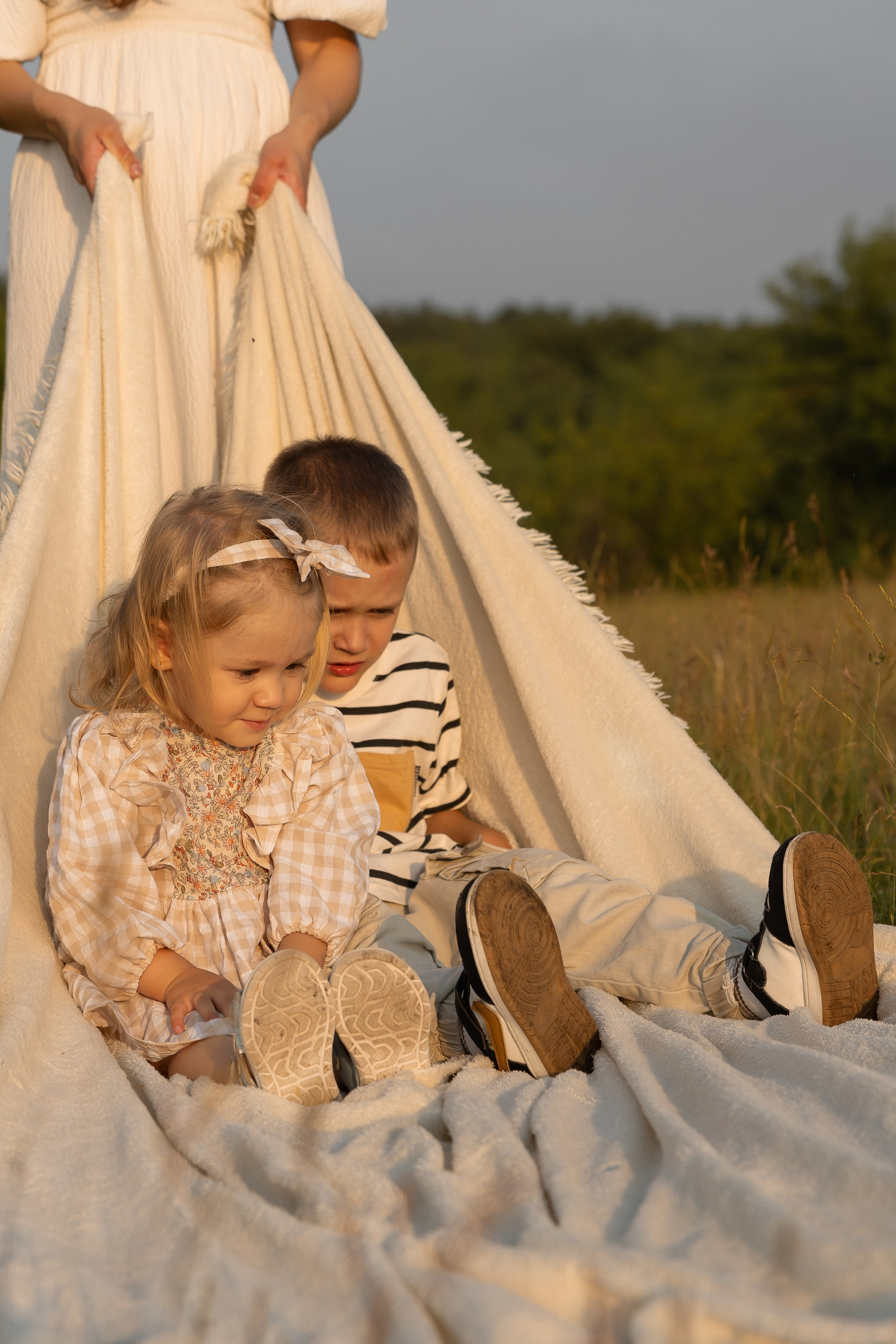 В поле. Семейный и свадебный фотограф в Челябинске Мария Леонтьева