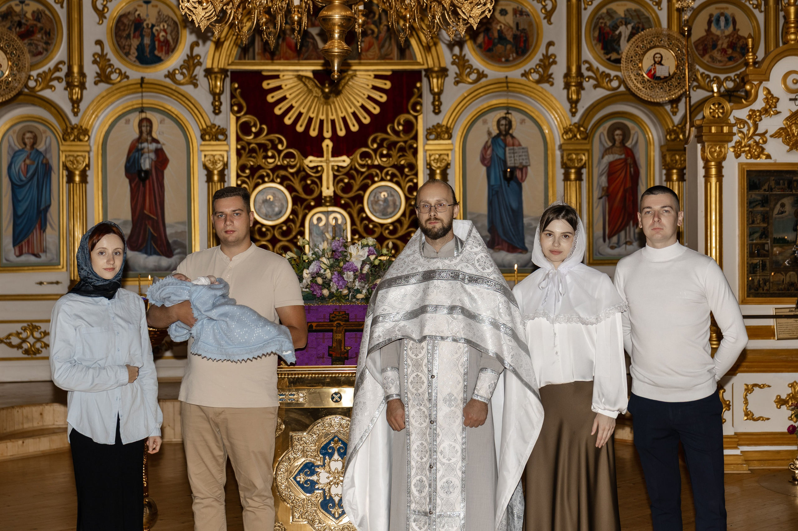 Крещение Арсения. Свадебный фотограф в Уфе Лилия Сова
