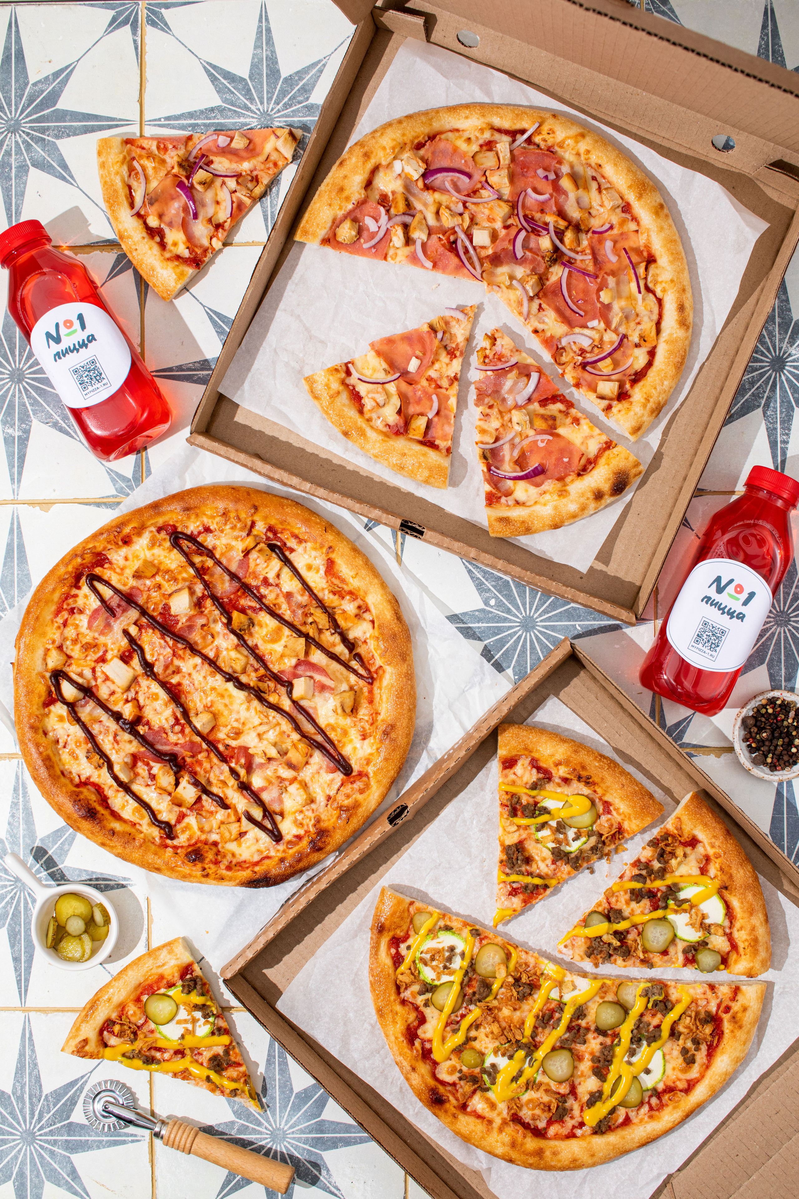 Pizza #1. Фудфотограф, фудстилист и сет дизайнер в Москве Алена Синицына