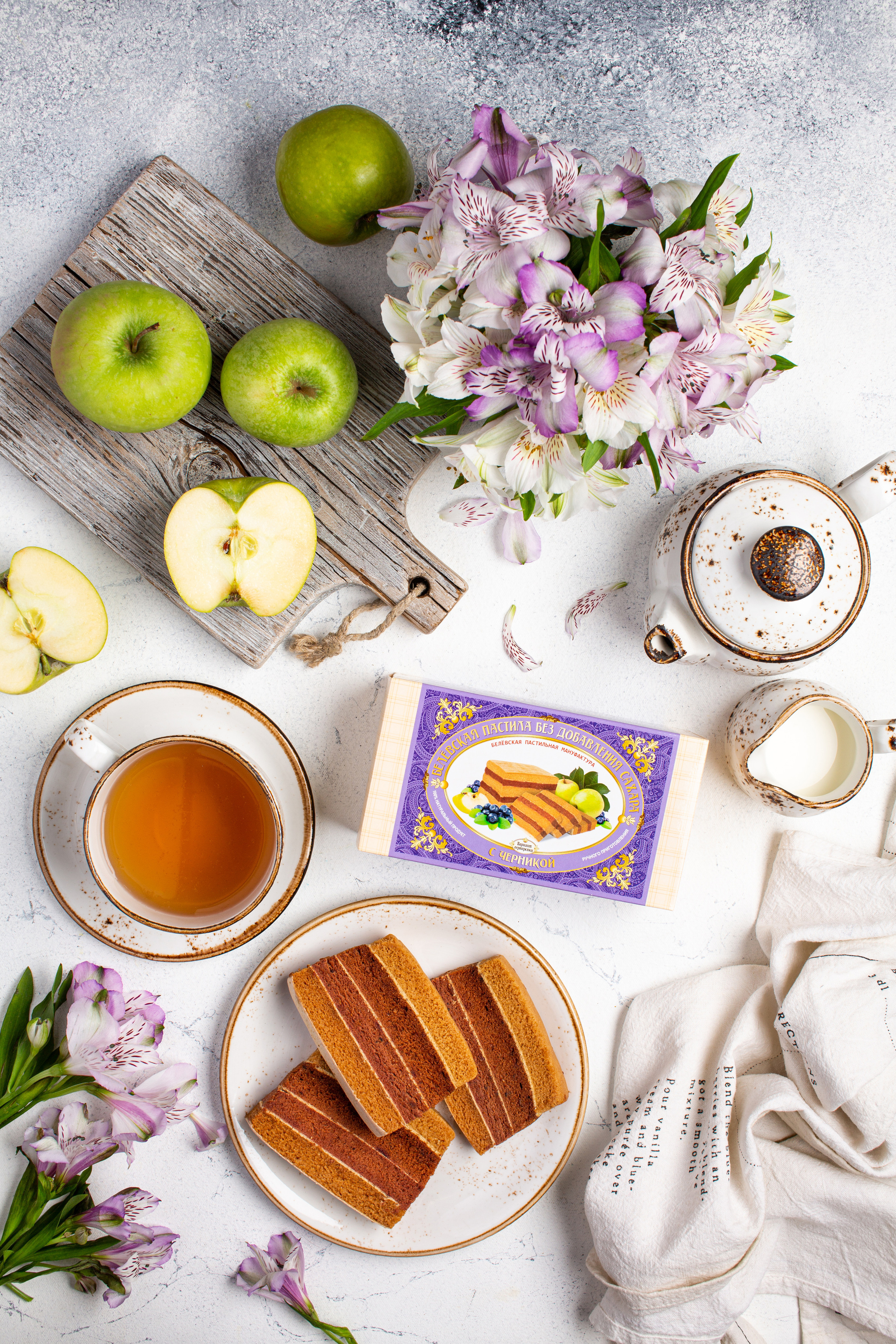 Белевская пастила. Фудфотограф, фудстилист и сет дизайнер в Москве Алена Синицына