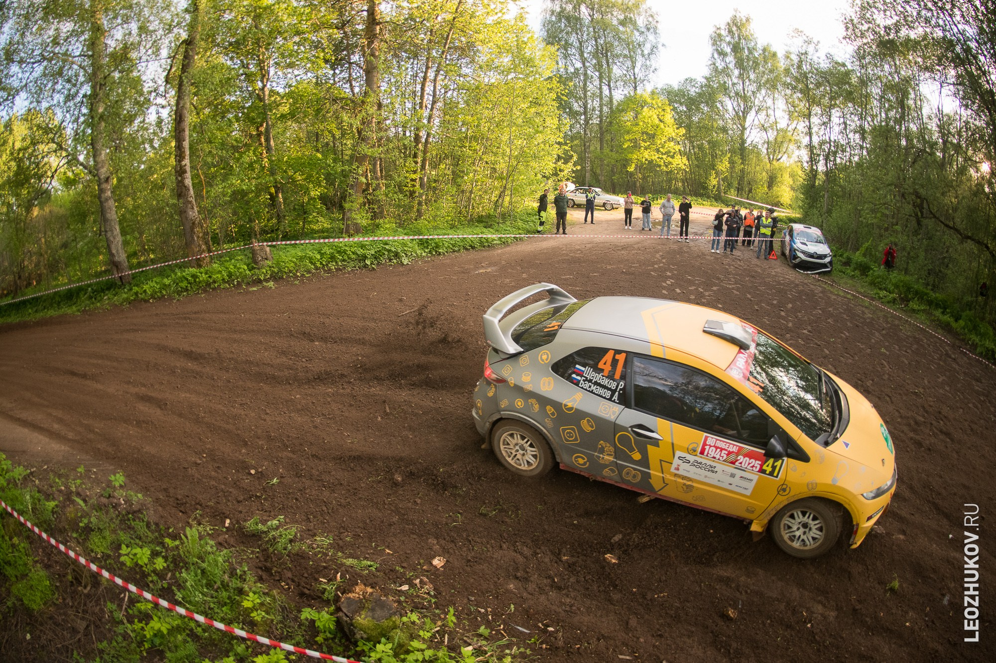 Rally Pushkinskie gory 2025. Sports photographer Leonid Zhukov