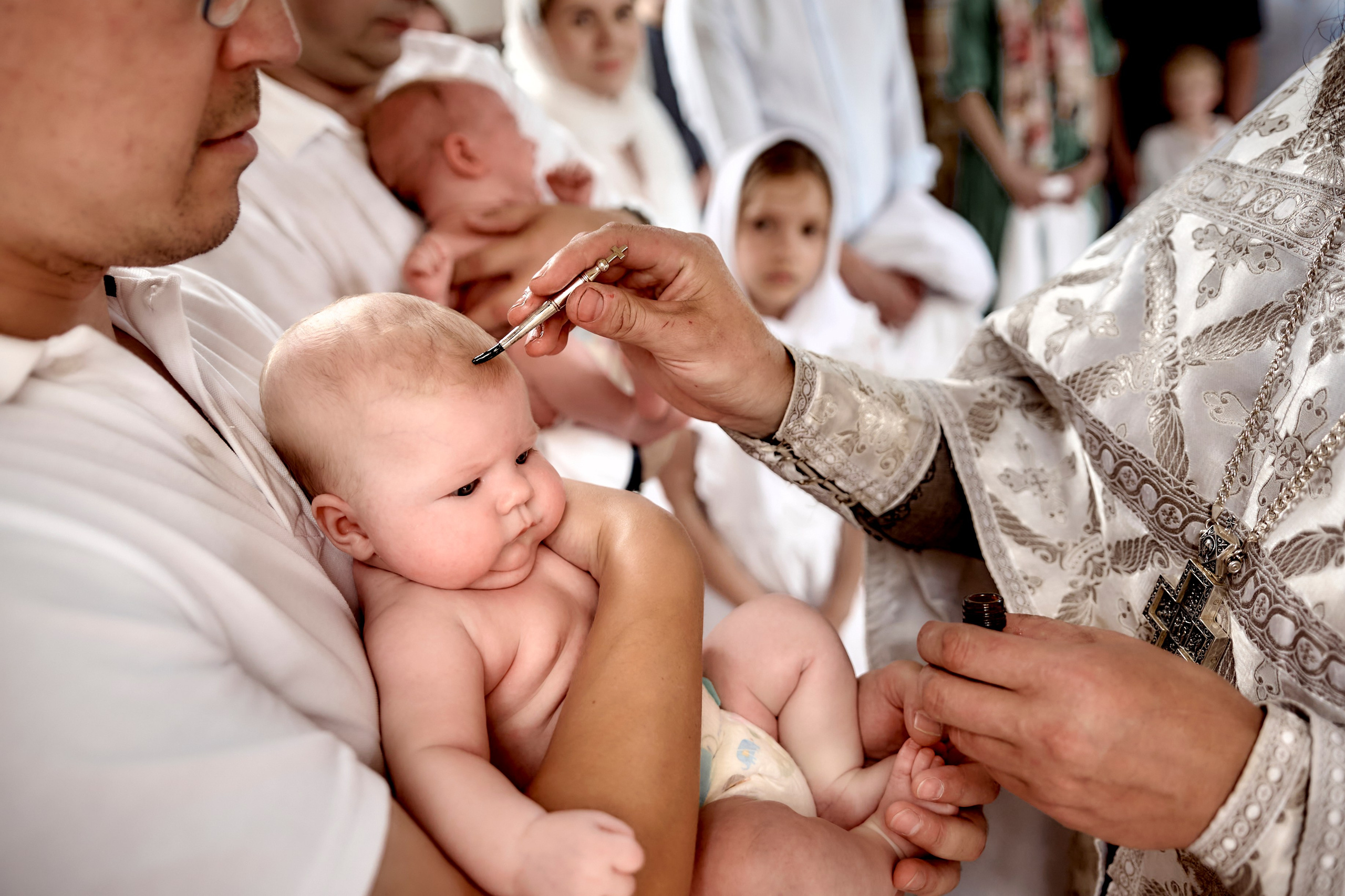 Таинство Крещения Евы. Фотограф на Крещение и Венчание в Одинцово