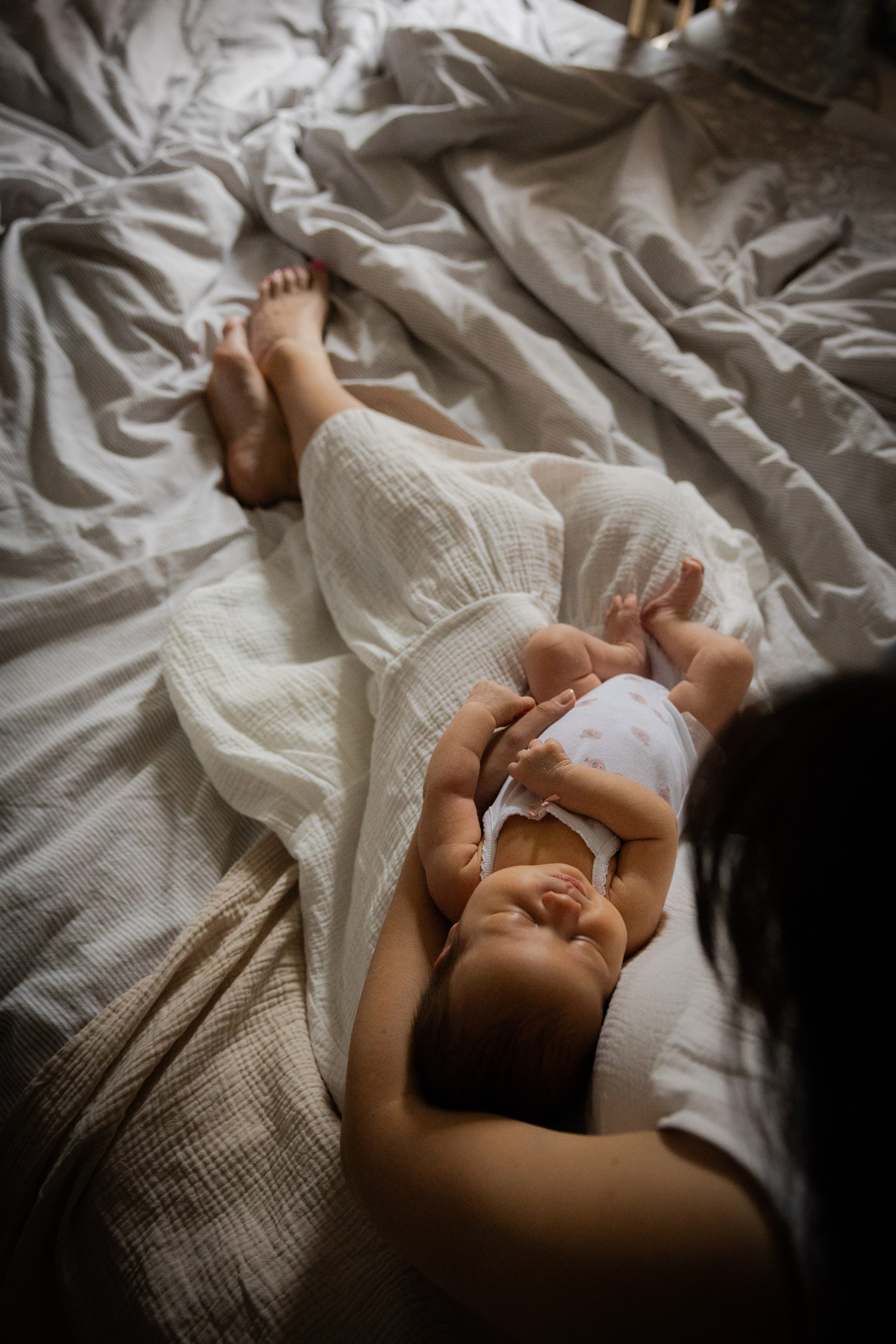 Аня и малютка Вера. Ваш семейный newborn и lifestyle фотограф в СПБ Наталья Журавлева