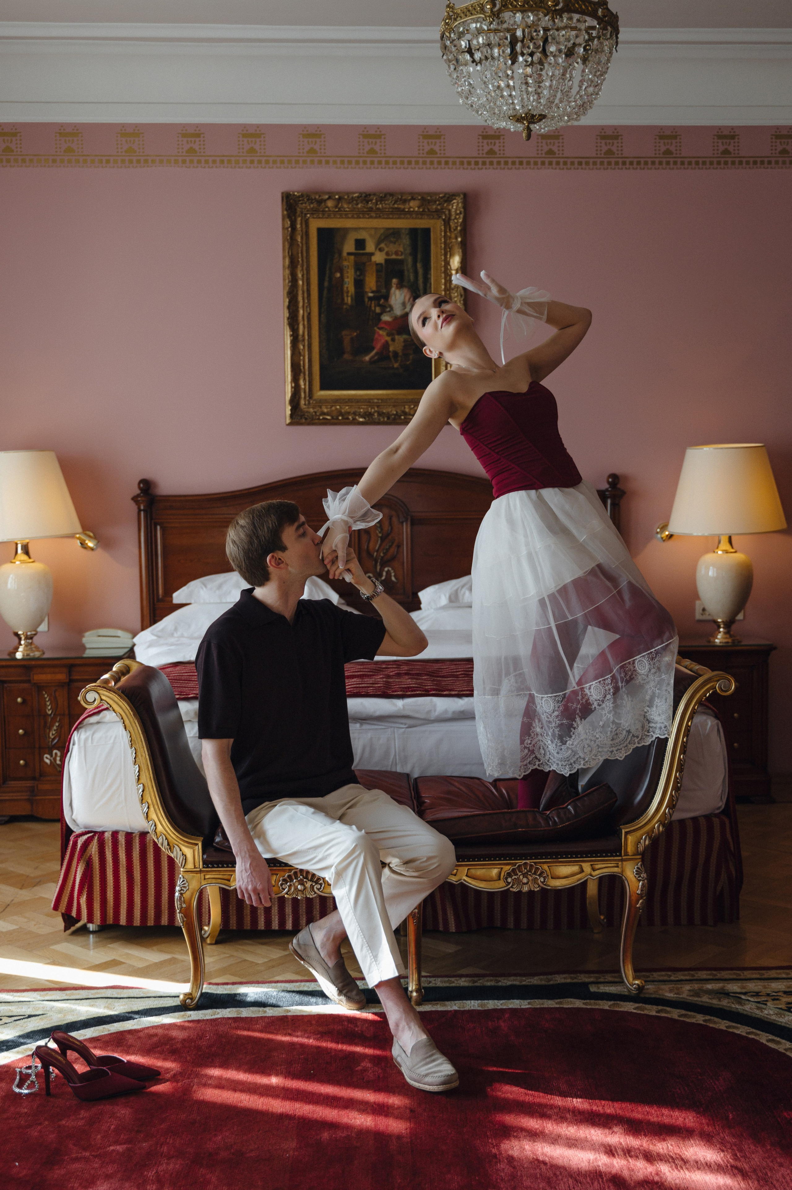 Дмитрий и Луиза. Гостиница Националь и ресторан Белуга. Свадебный фотограф Москва и Санкт-Петербург. Анастасия Чудина