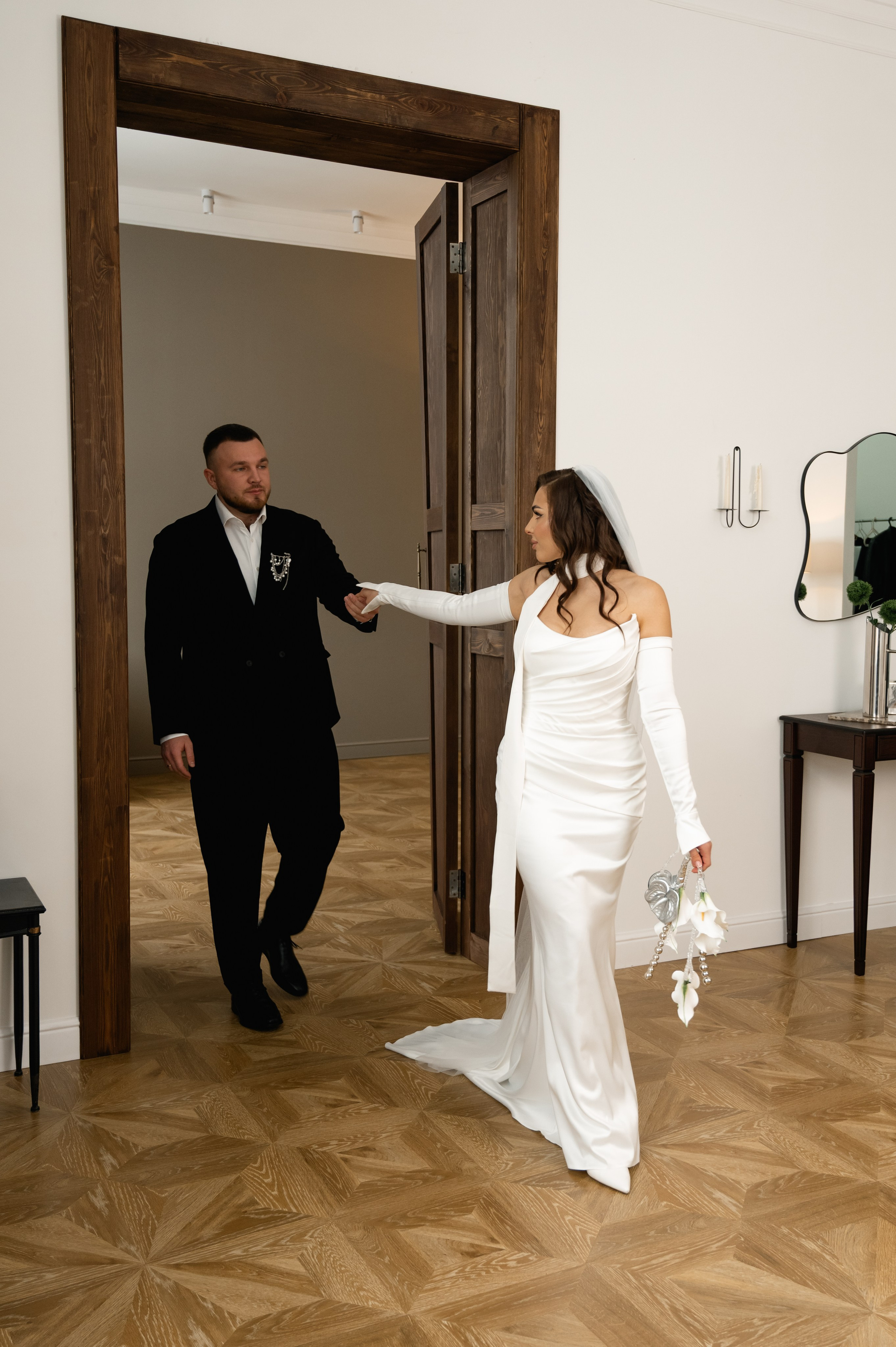 Свадебная фотосессия в студии. Свадебный и семейный фотограф в Краснодаре Алина Мельник