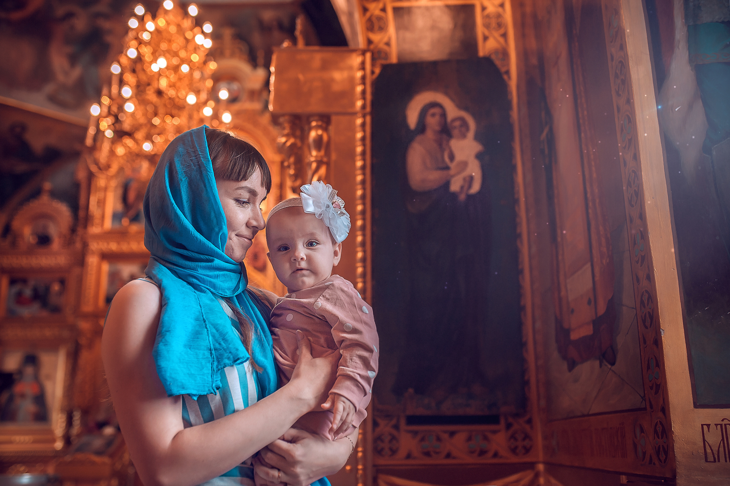 Таинство крещения. Фотограф на Крещение