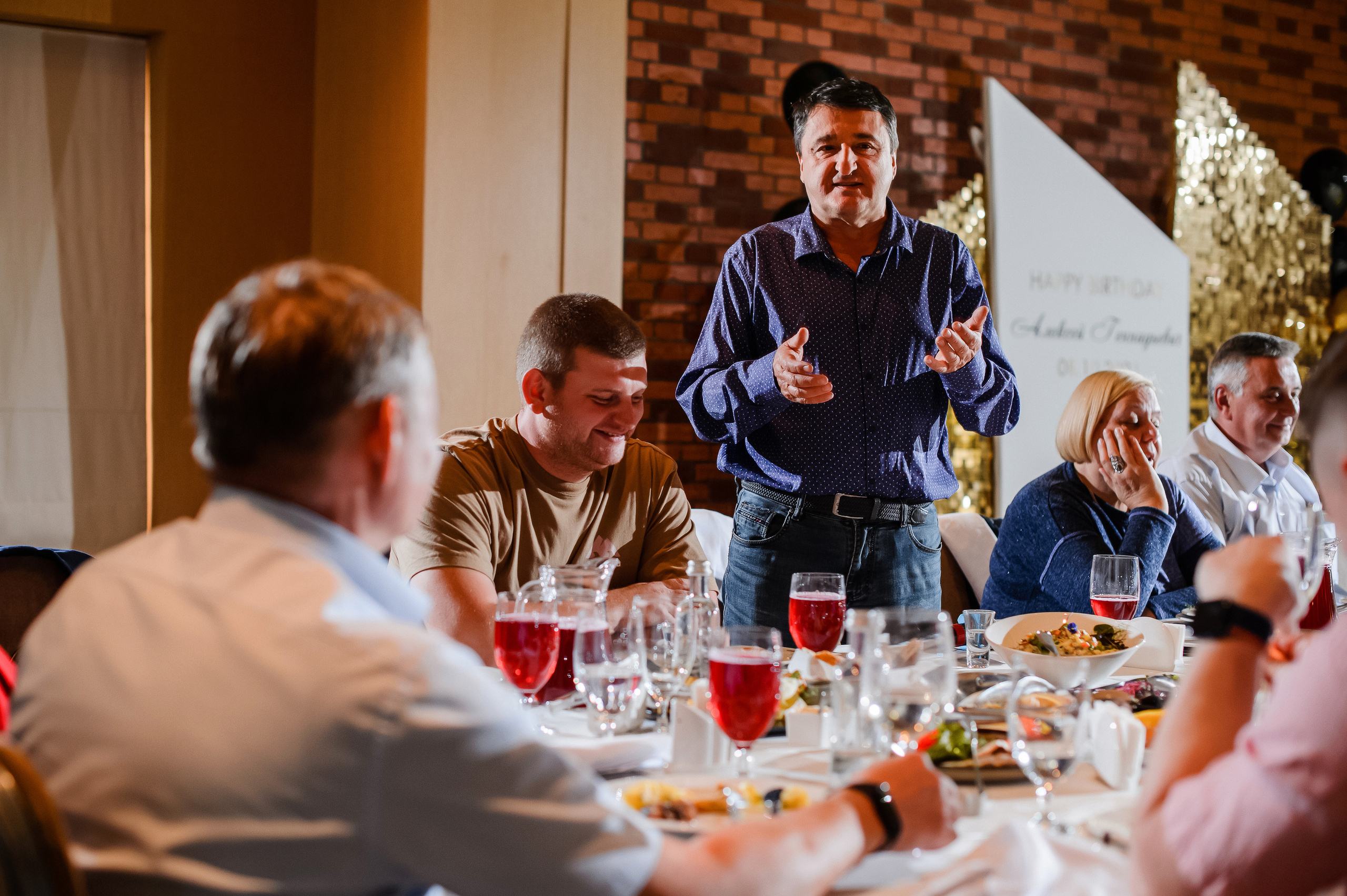 День Рождения главы семьи и директора компании. Фотограф Владивосток. Игорь Кирсанов