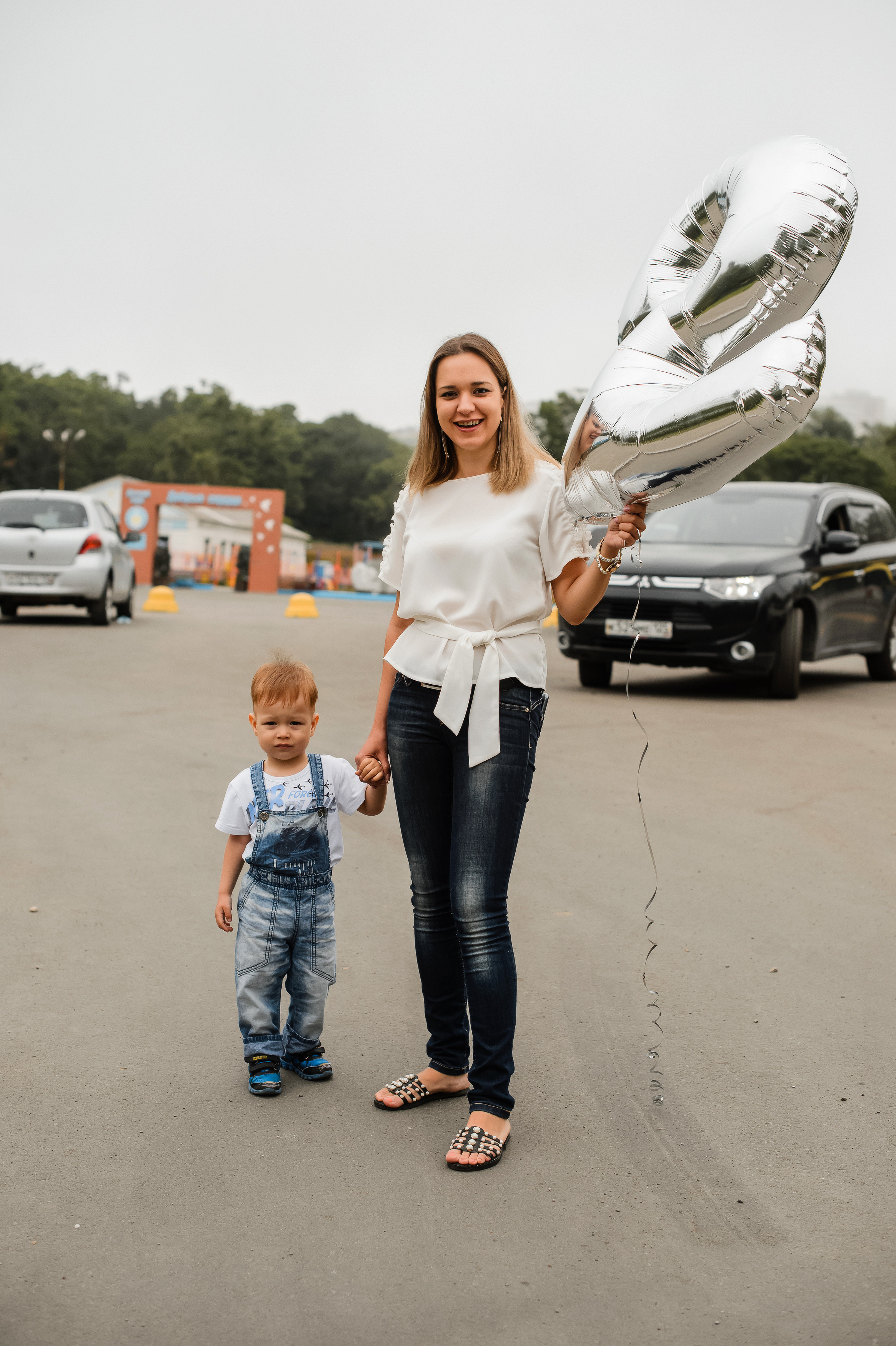Прогулка с карапузом в парке минного городка. Фотограф Владивосток. Игорь Кирсанов