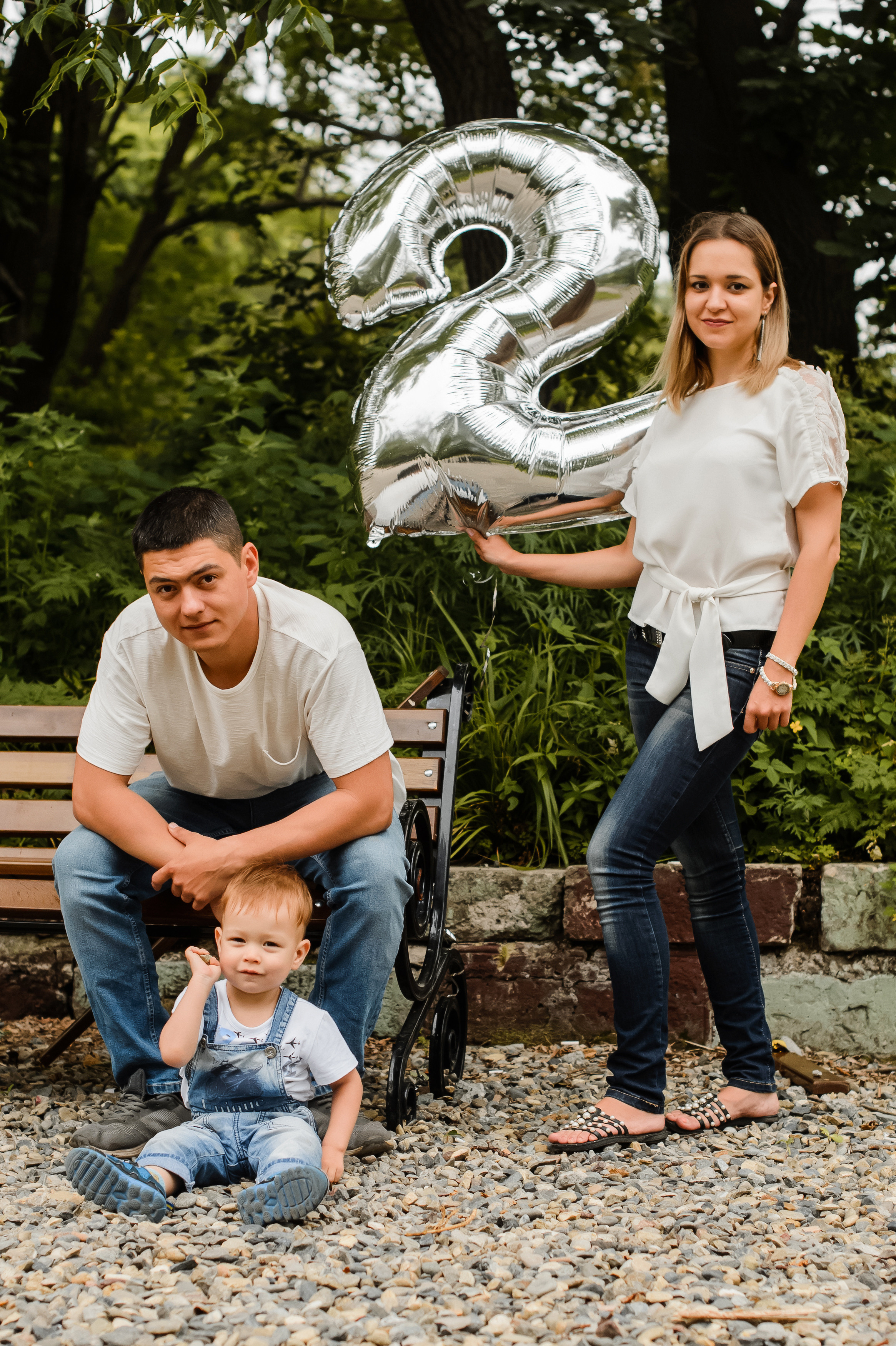 Прогулка с карапузом в парке минного городка. Фотограф Владивосток. Игорь Кирсанов