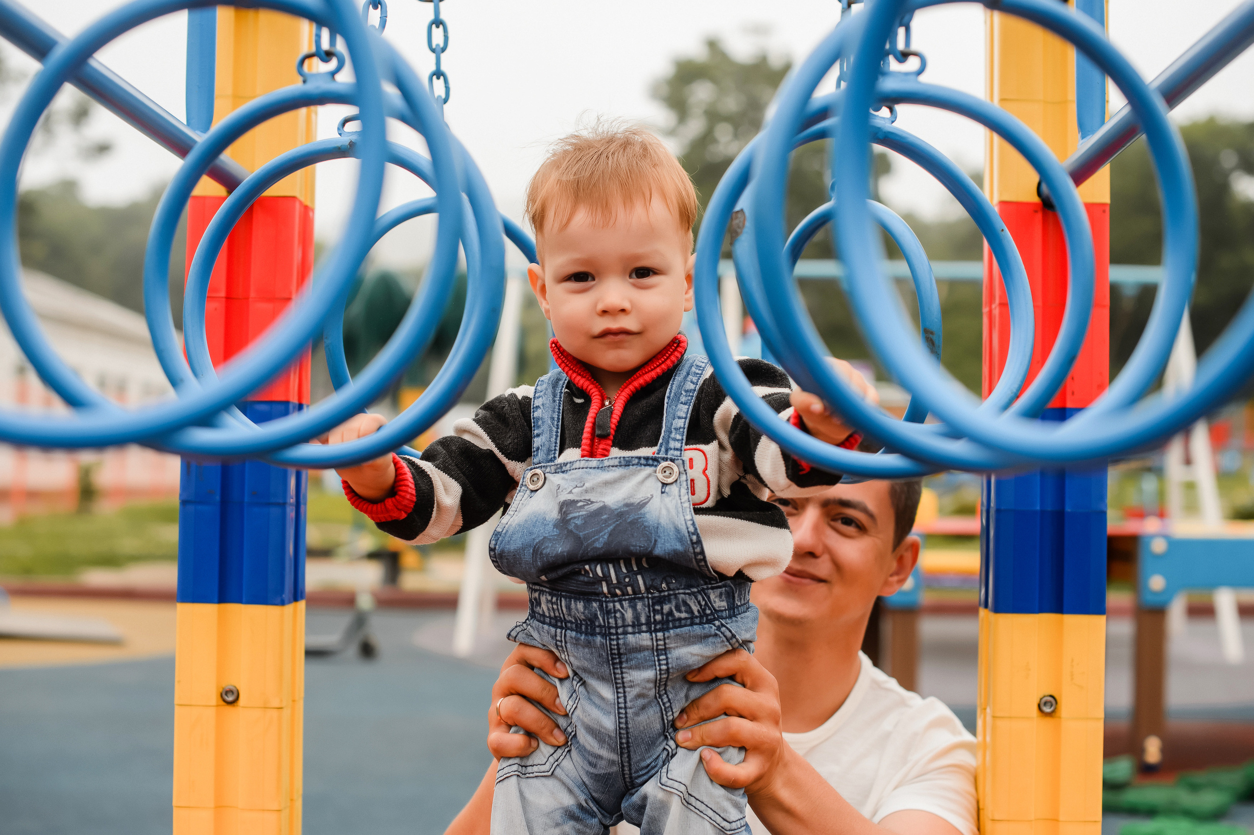 Прогулка с карапузом в парке минного городка. Фотограф Владивосток. Игорь Кирсанов